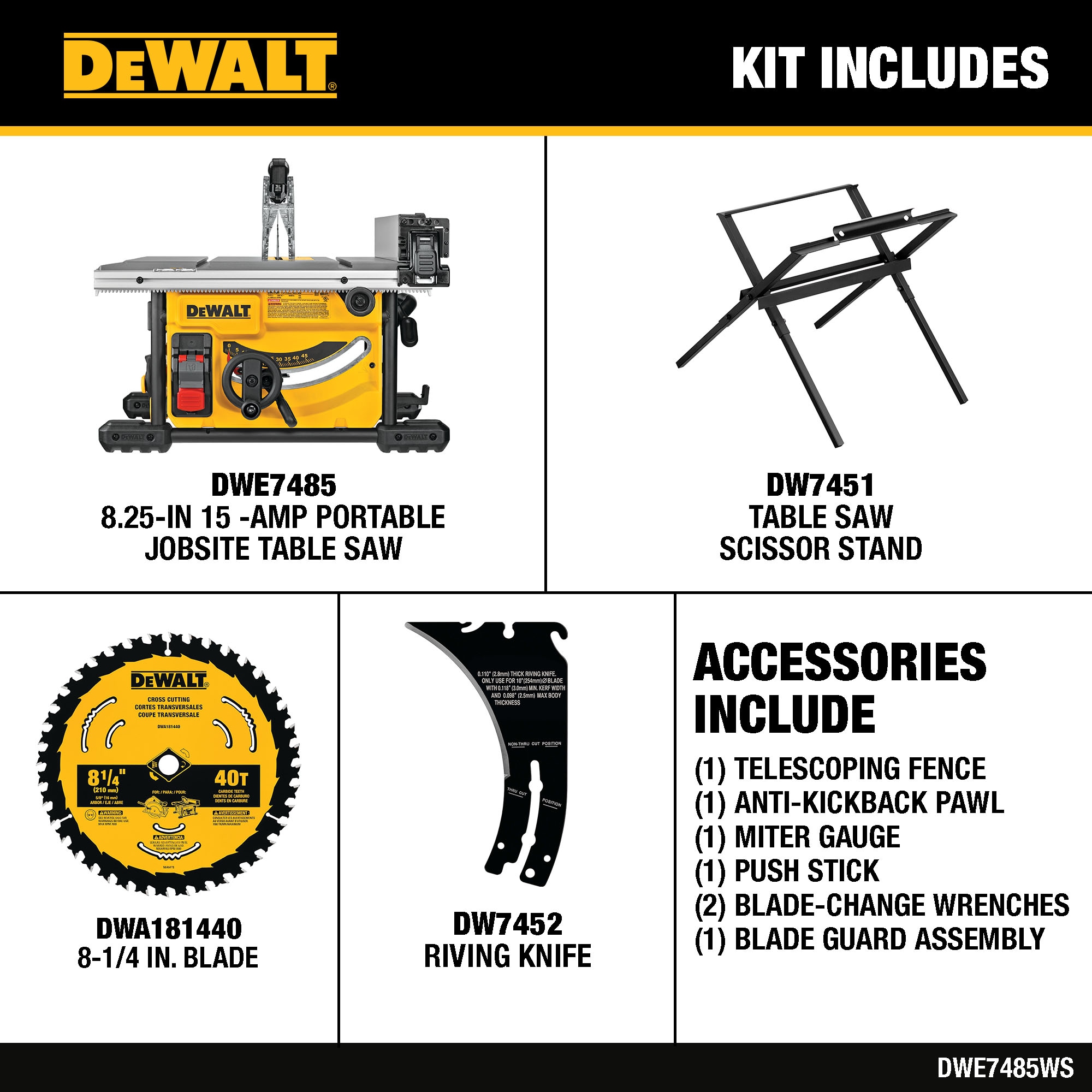 DEWALT DWE7485WS c100100 - View #2