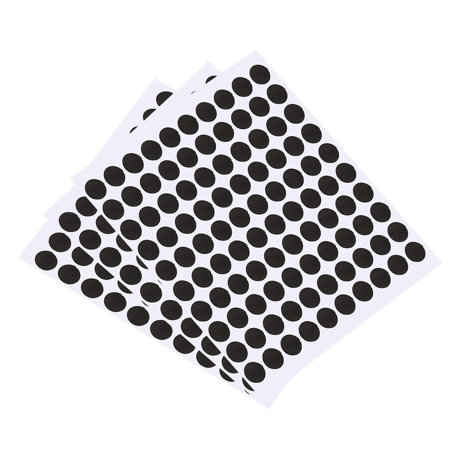 PATIKIL Pool Table Marker Dots 3 Sheet/300pcs Billiard Snooker Point Stickers Ball Position Locator for Billiards Practice Black