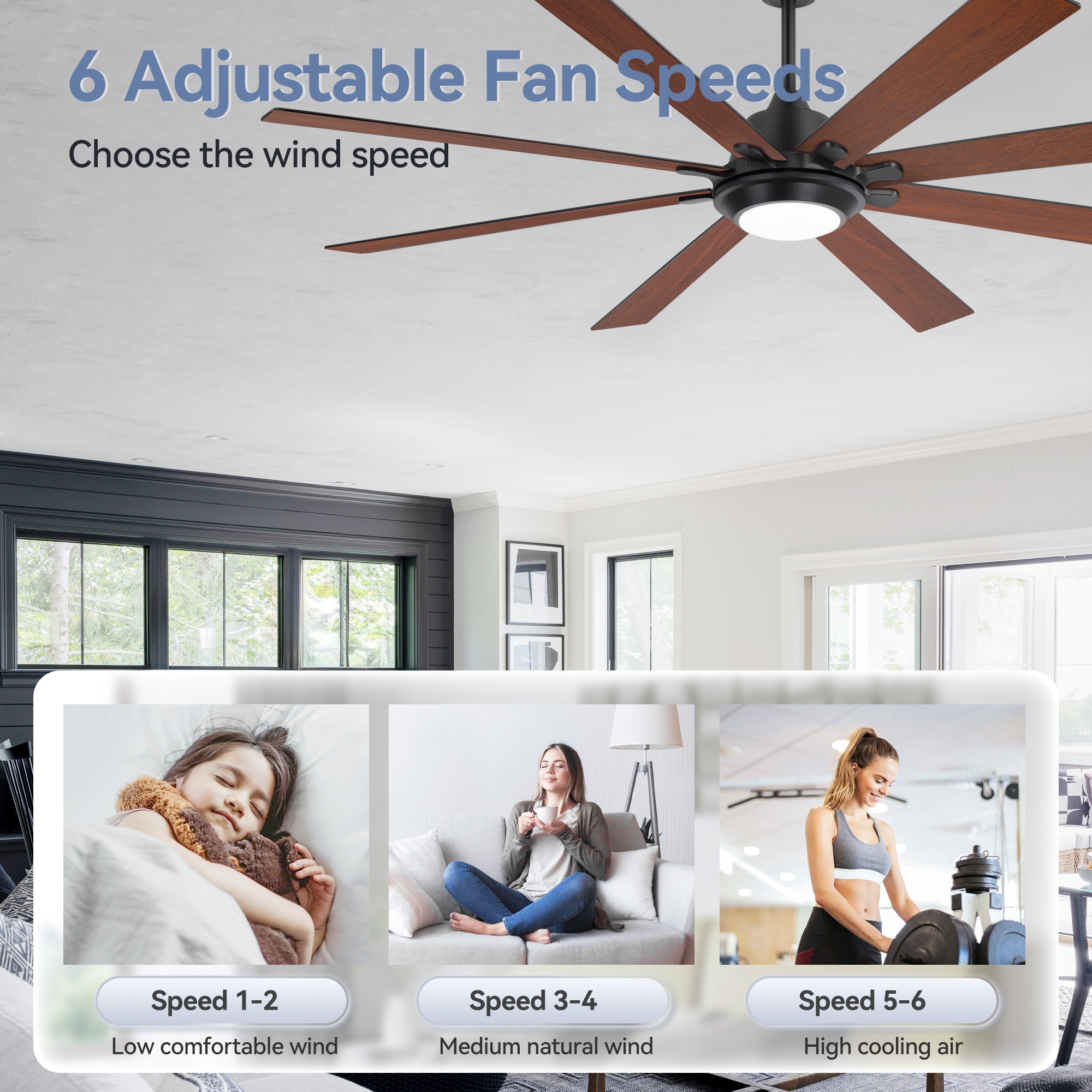 Breezary 30047-BK Ceiling-Fans - View #11