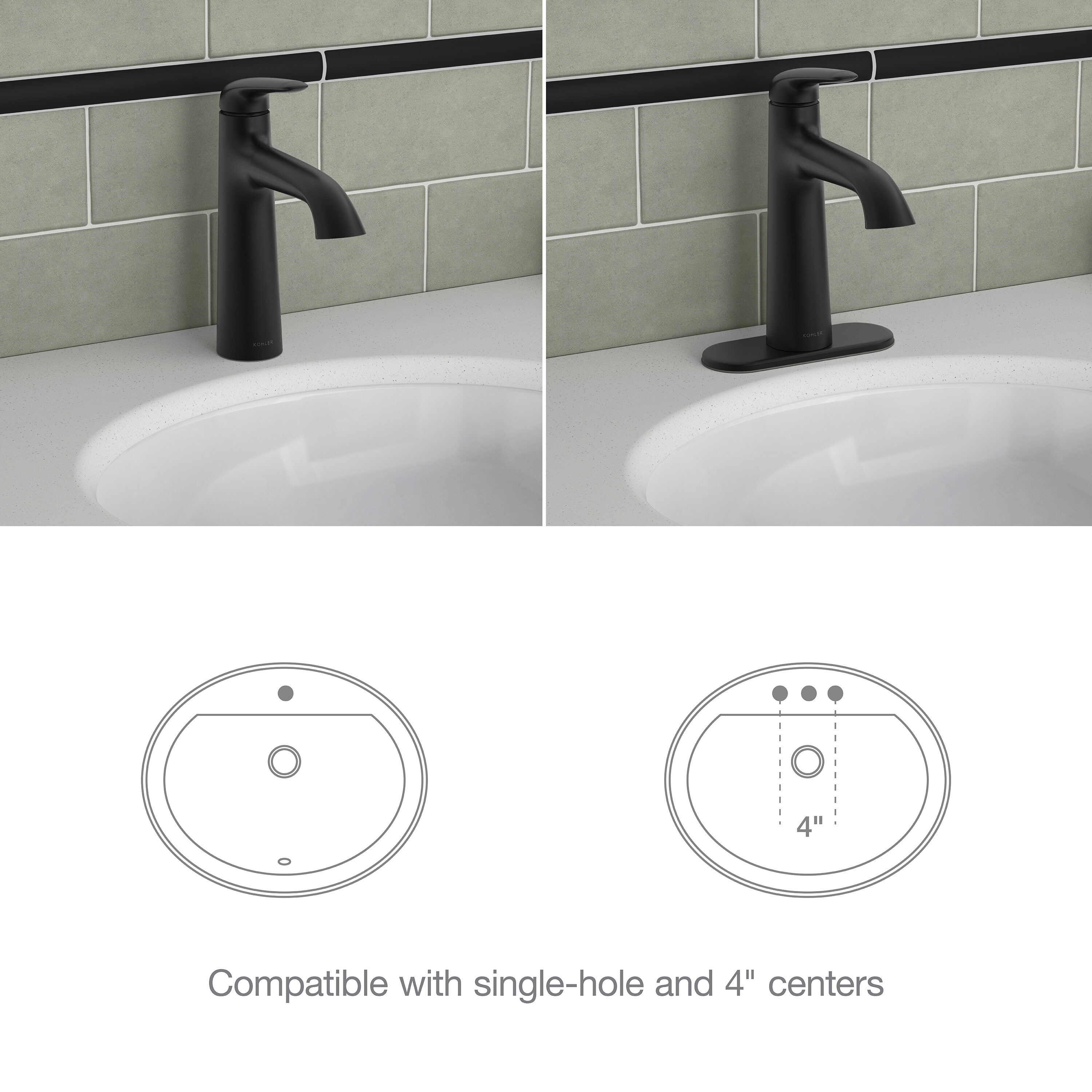 KOHLER K-R33046-4D-BL Lavatory-Faucets - View #11