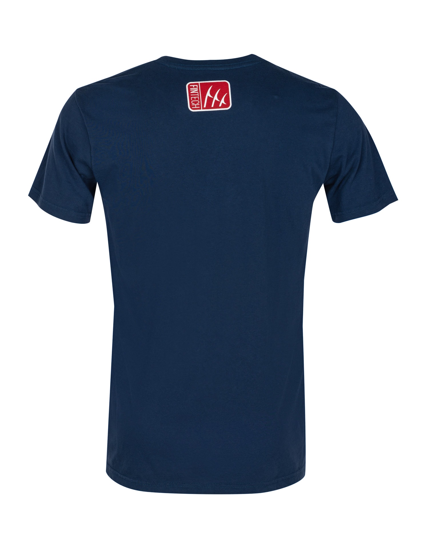 FINTECH Men's Short Sleeve Graphic T-shirt (Medium) in the Tops