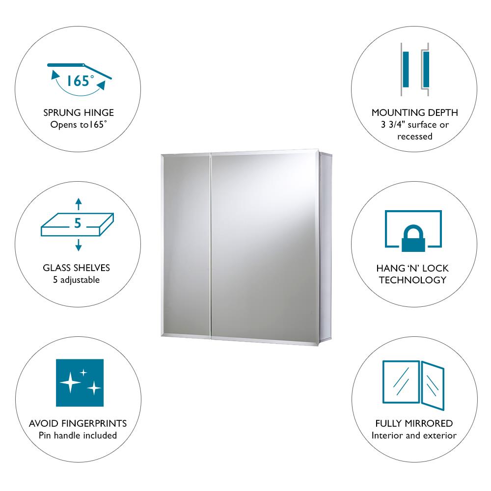 Jacuzzi PD49000 Bathroom-Medicine-Cabinets - View #7