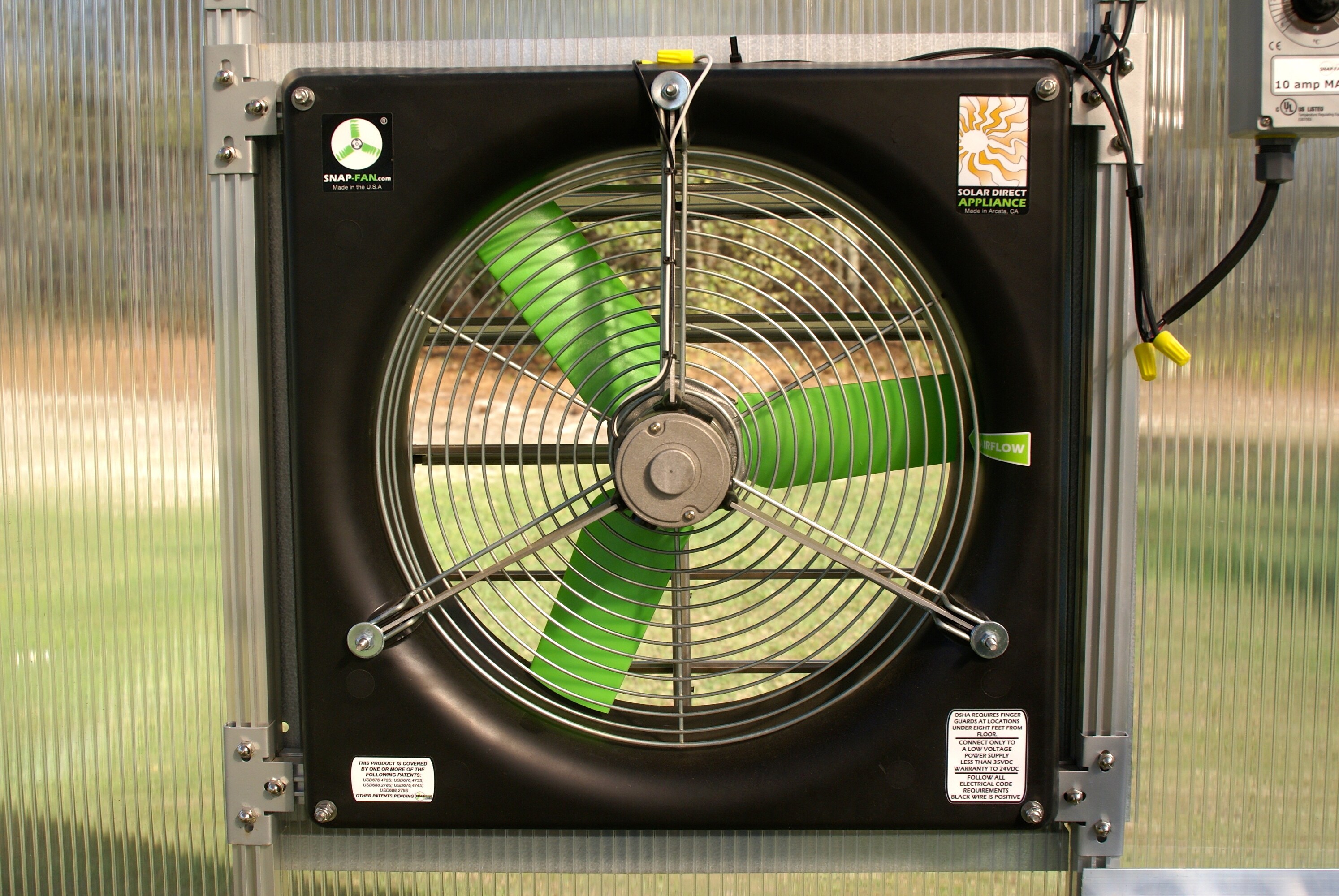 Monticello MONT-SOLAR Greenhouse-Vent-Openers - View #2