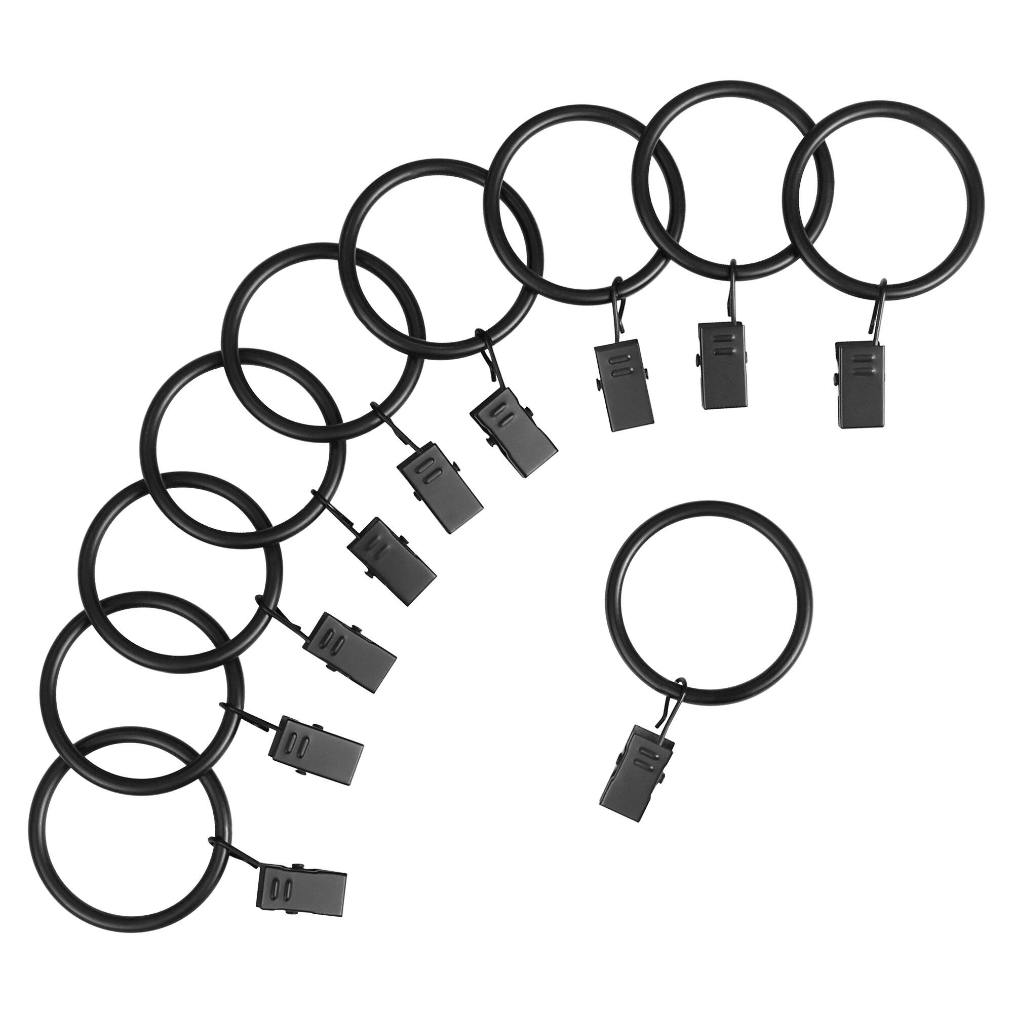 Lumi Home Furnishings 888002-15PMB10 Curtain-Rings - View #4
