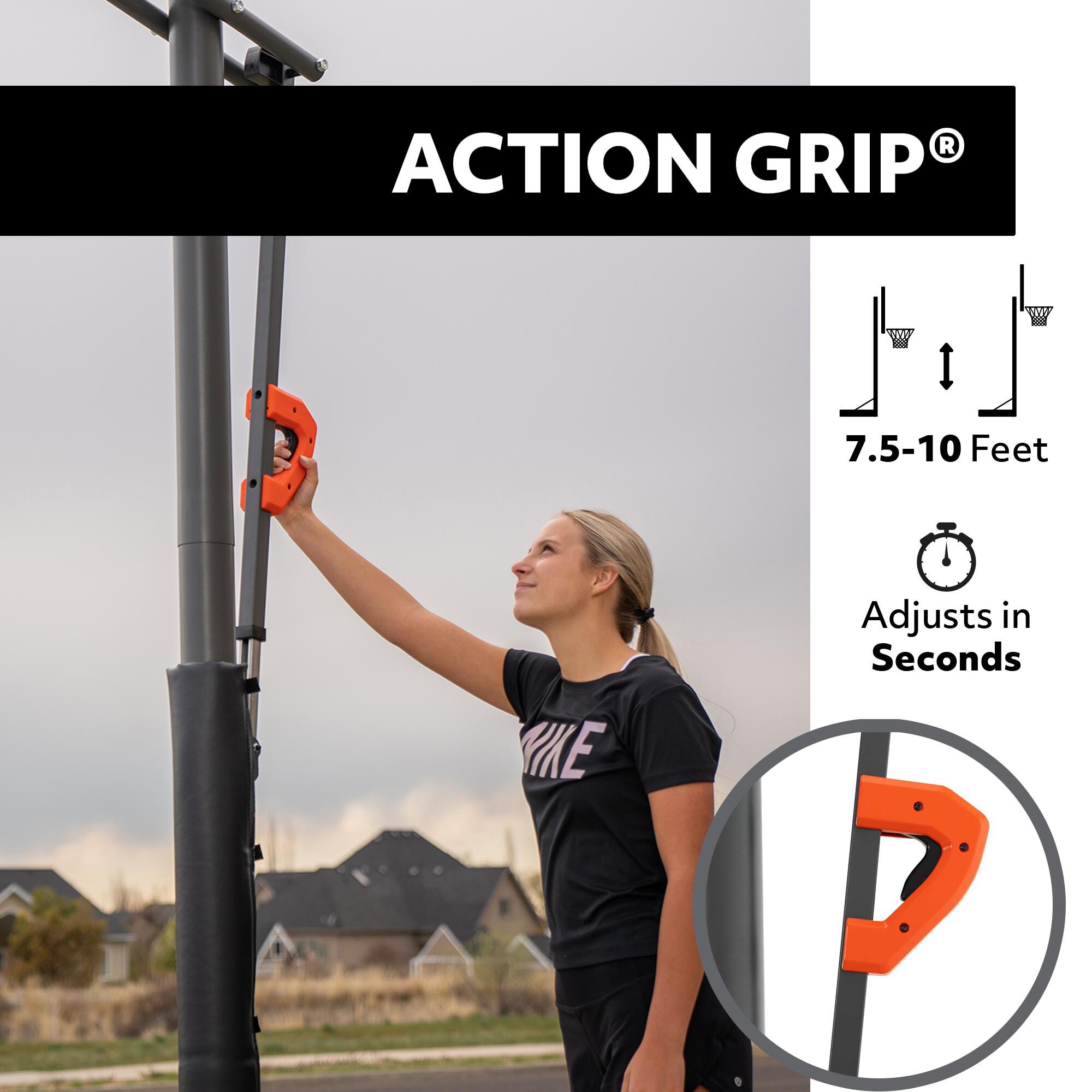 LIFETIME PRODUCTS 1084 Basketball-System - View #5