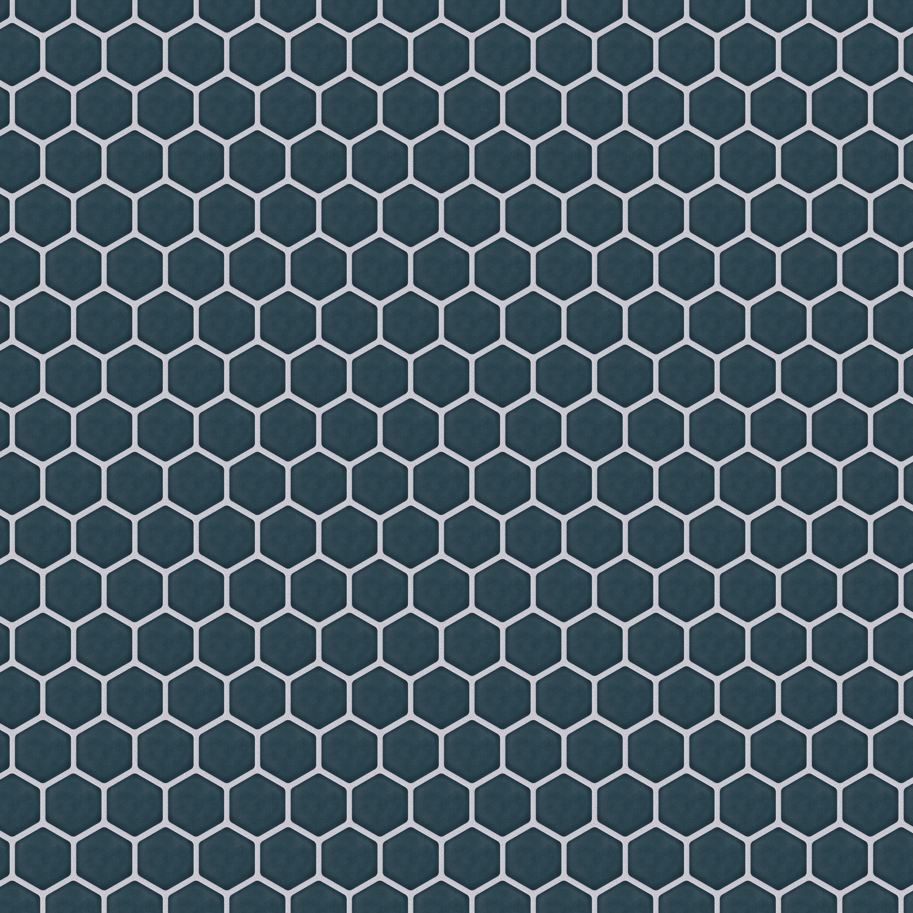 Affinity Tile FTC2TRGDNM Tribeca 2" Hex Glacier Blue 11-in x 13-in Glossy Porcelain Hexagon Mosaic Floor and Wall Tile ( 10.0-sq ft Carton )