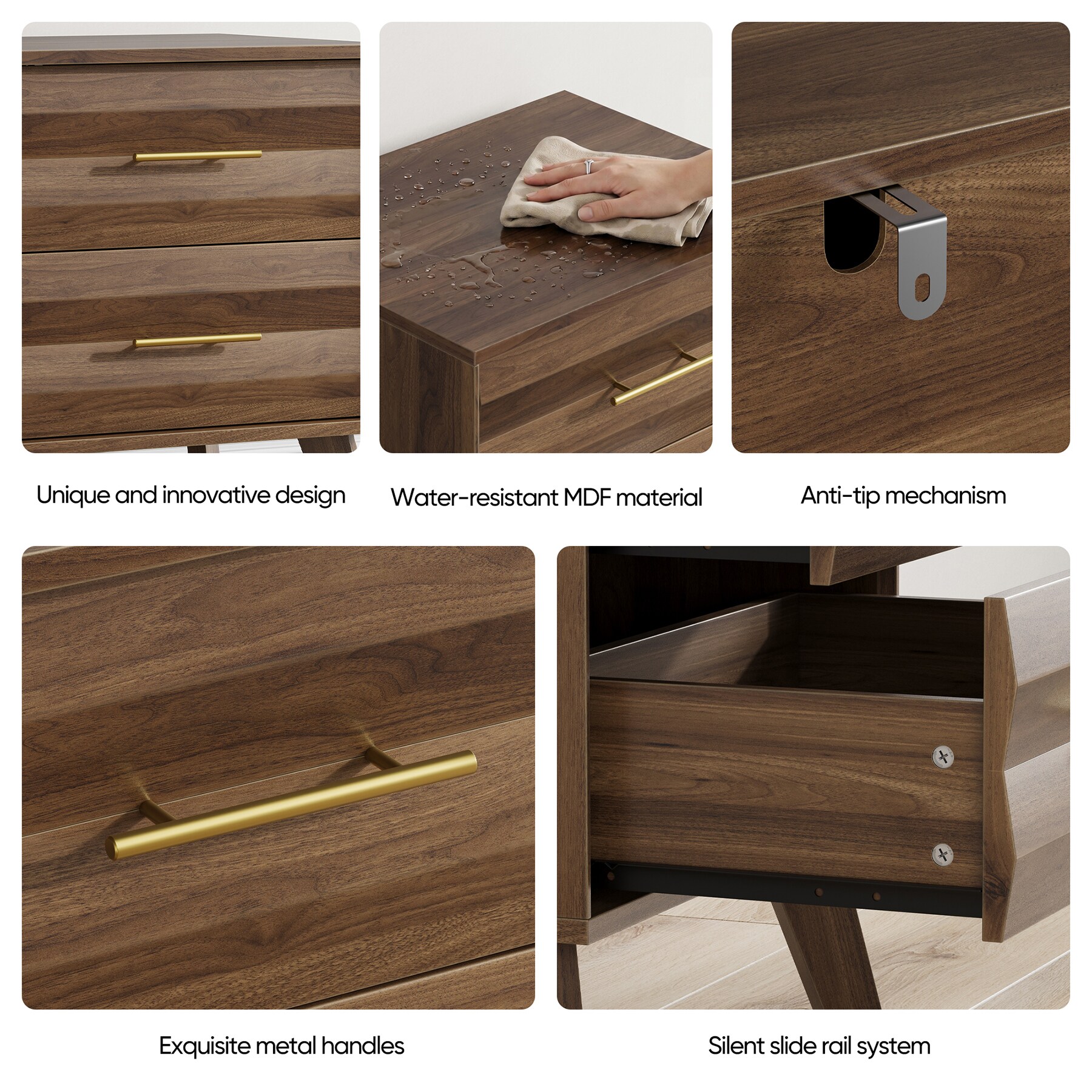 SINOFURN SYC080026WT nightstands - View #6