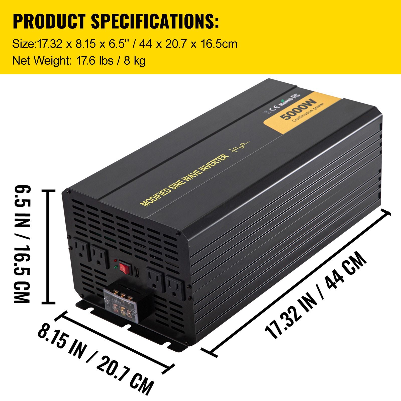 VEVOR SCZXNB5KW12-01895V9 inverters - View #7