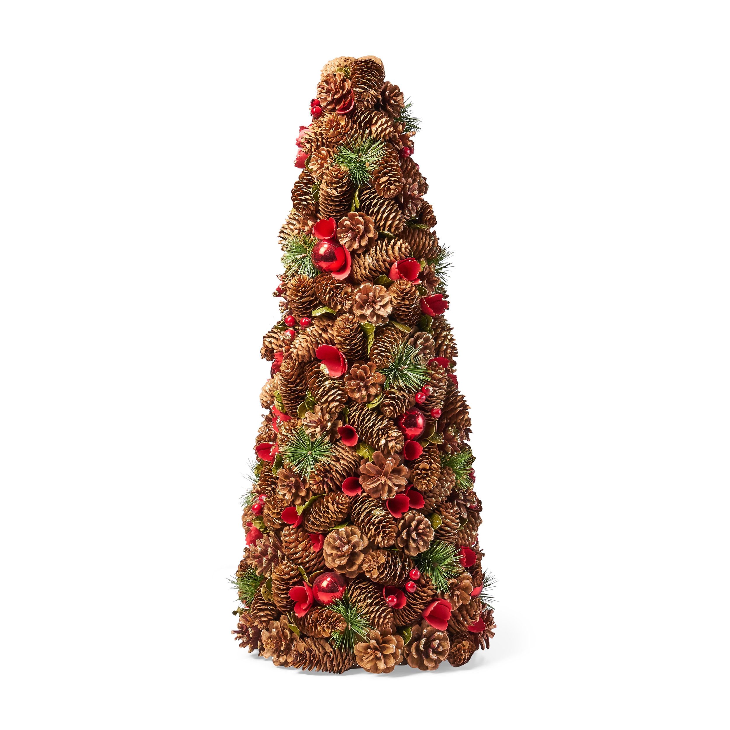 Best Selling Home Decor 2.2-ft Brown Artificial Christmas Tree in ...