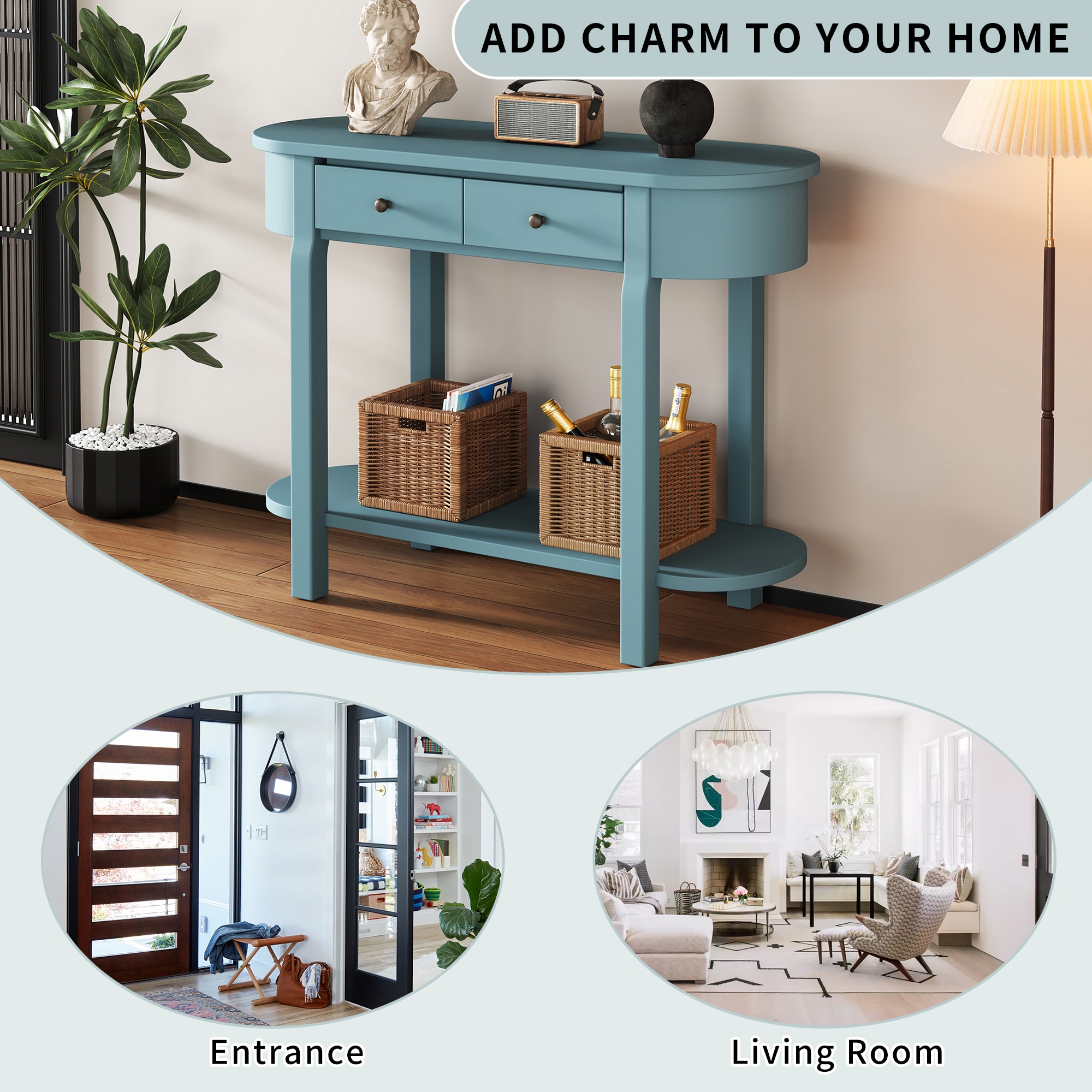SINOFURN SYA330198TL Console-Sofa-Tables - View #5