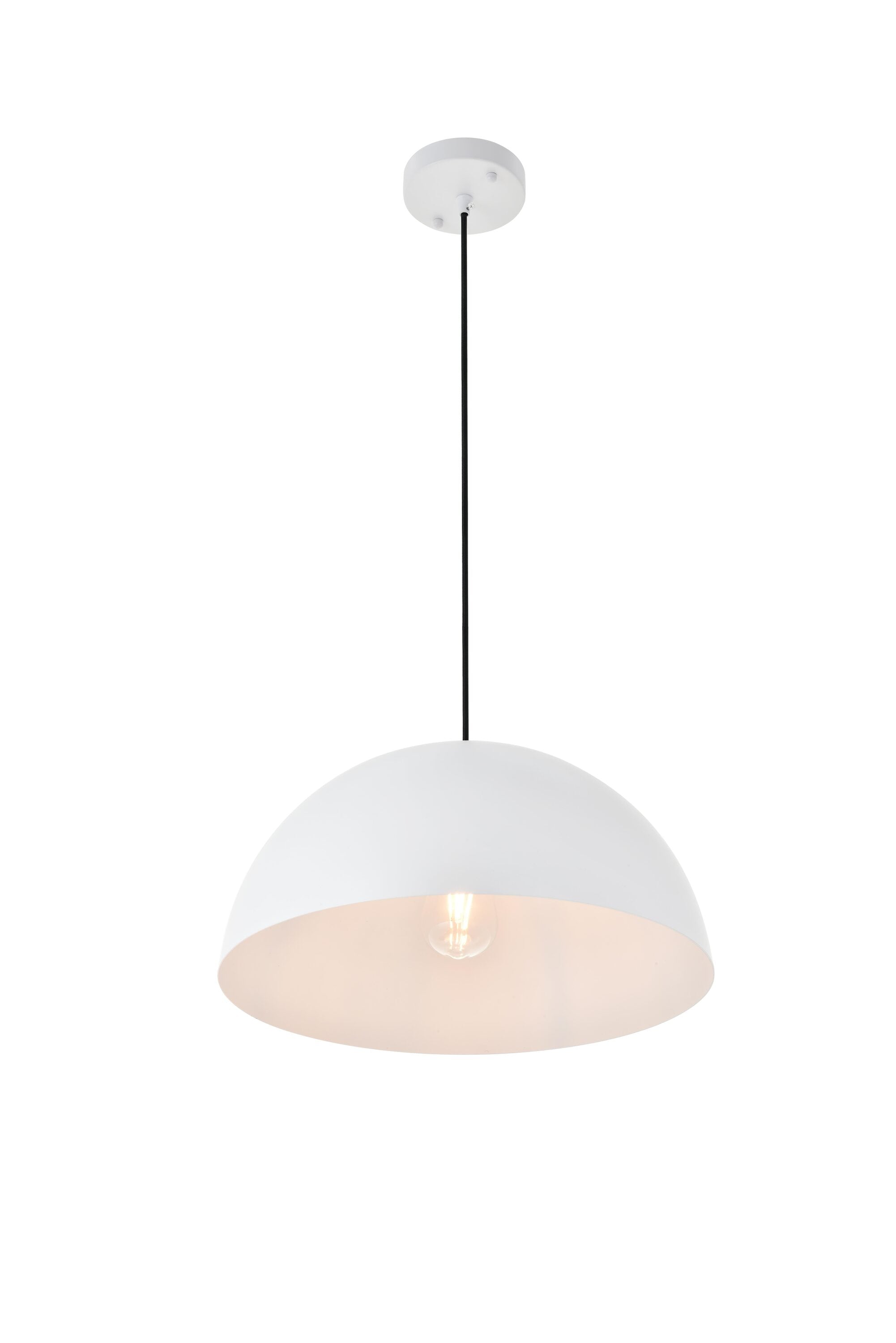 Elegant Decor HFDL12075D16WH Pendant-Lights - View #8