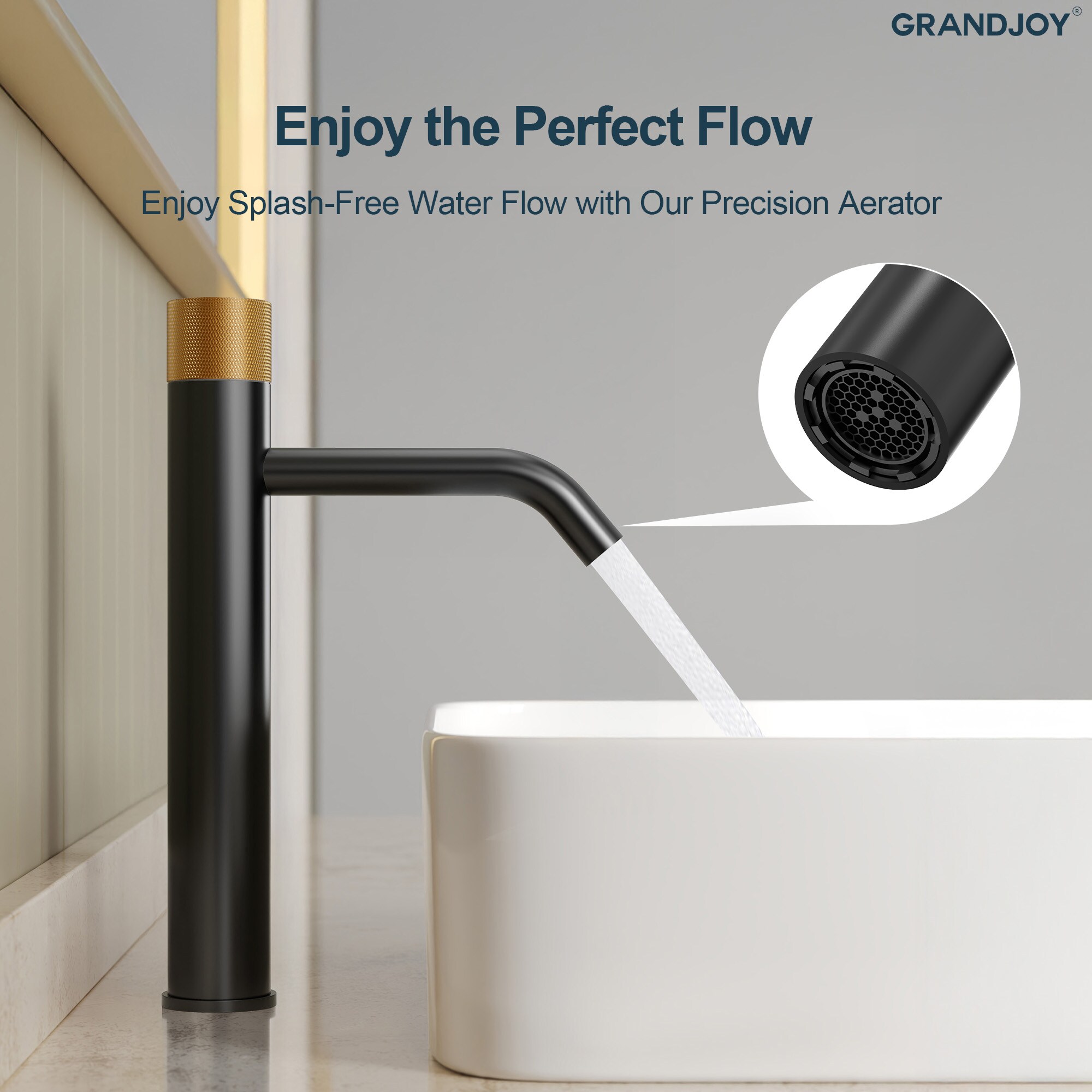 GRANDJOY SGF11GJ-67BL-BG Lavatory-Faucets - View #8