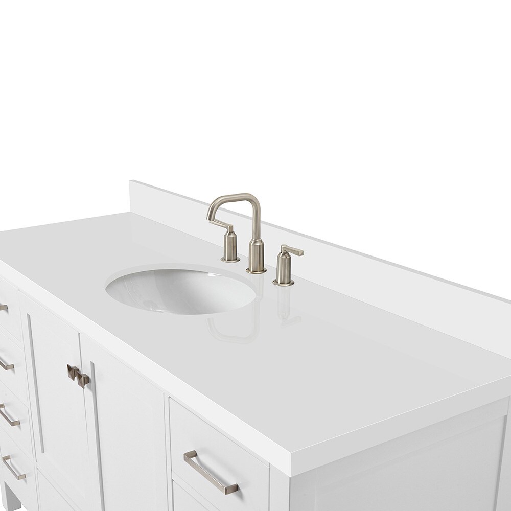 ARIEL A061SWQOVOWHT Bath-Vanity-Combo - View #7