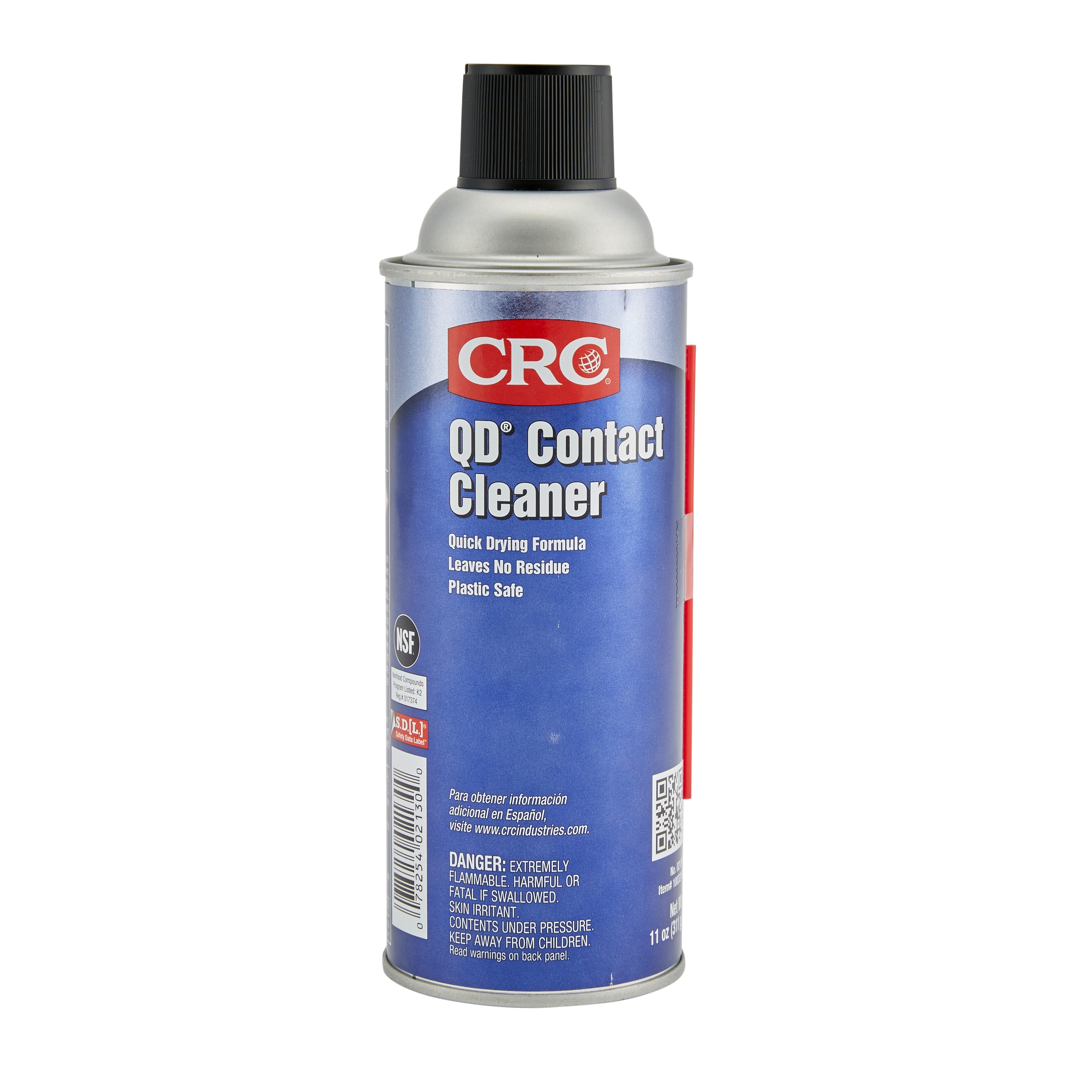 CRC Contact Cleaner, Chemical Maintenance Application, 11 oz., QD