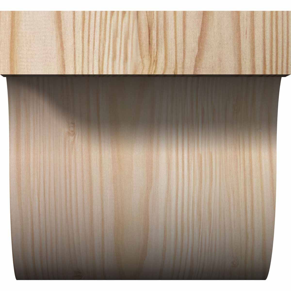 Ekena Millwork COR06X06X06DEL00RDF corbels - View #2