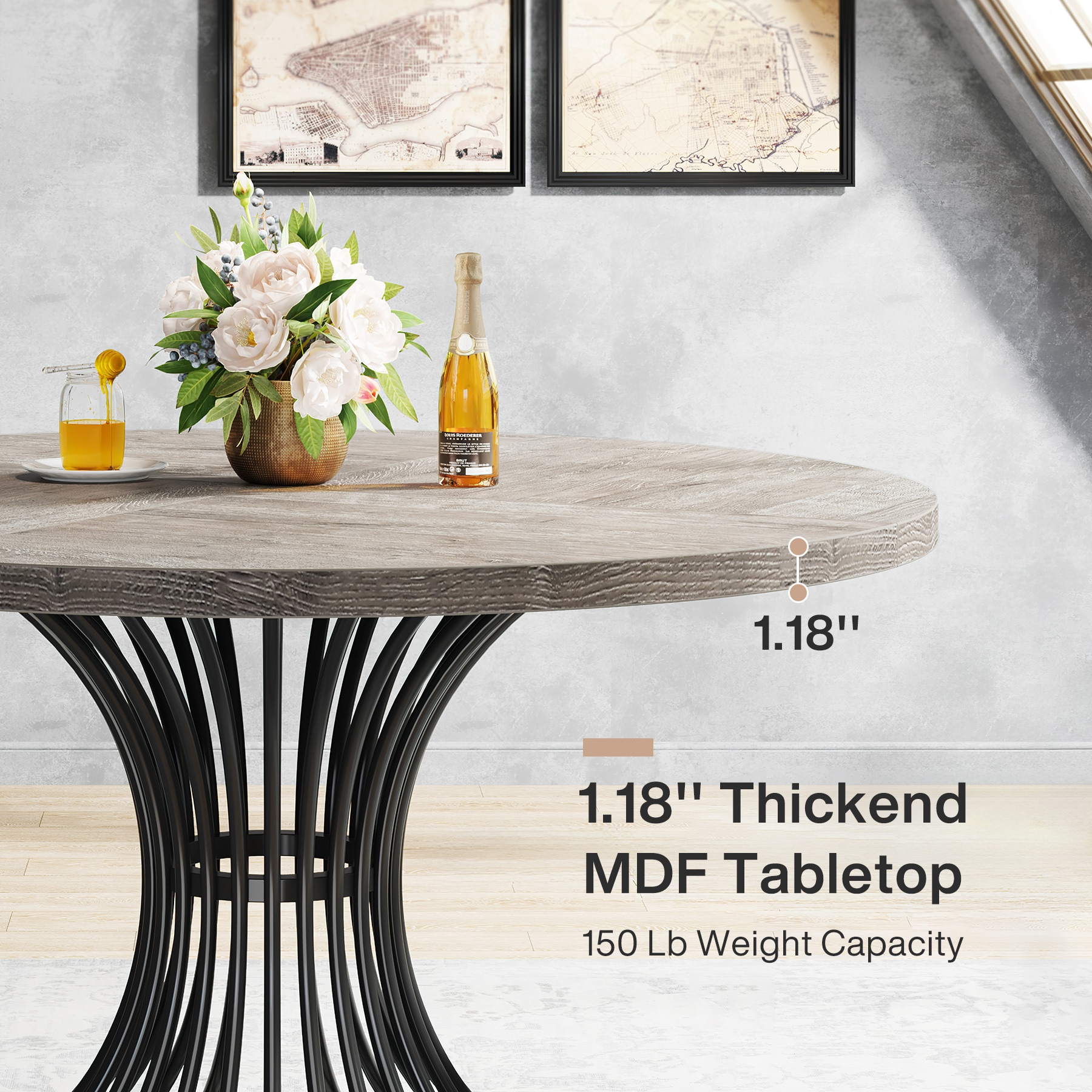 Fnova LWTJ-XK00622X Dining-Tables - View #5
