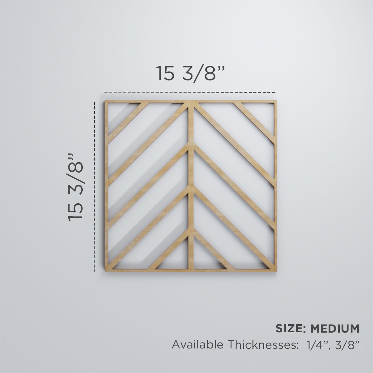 Ekena Millwork WALW16X16X0250GNARO Wall-Panels - View #3