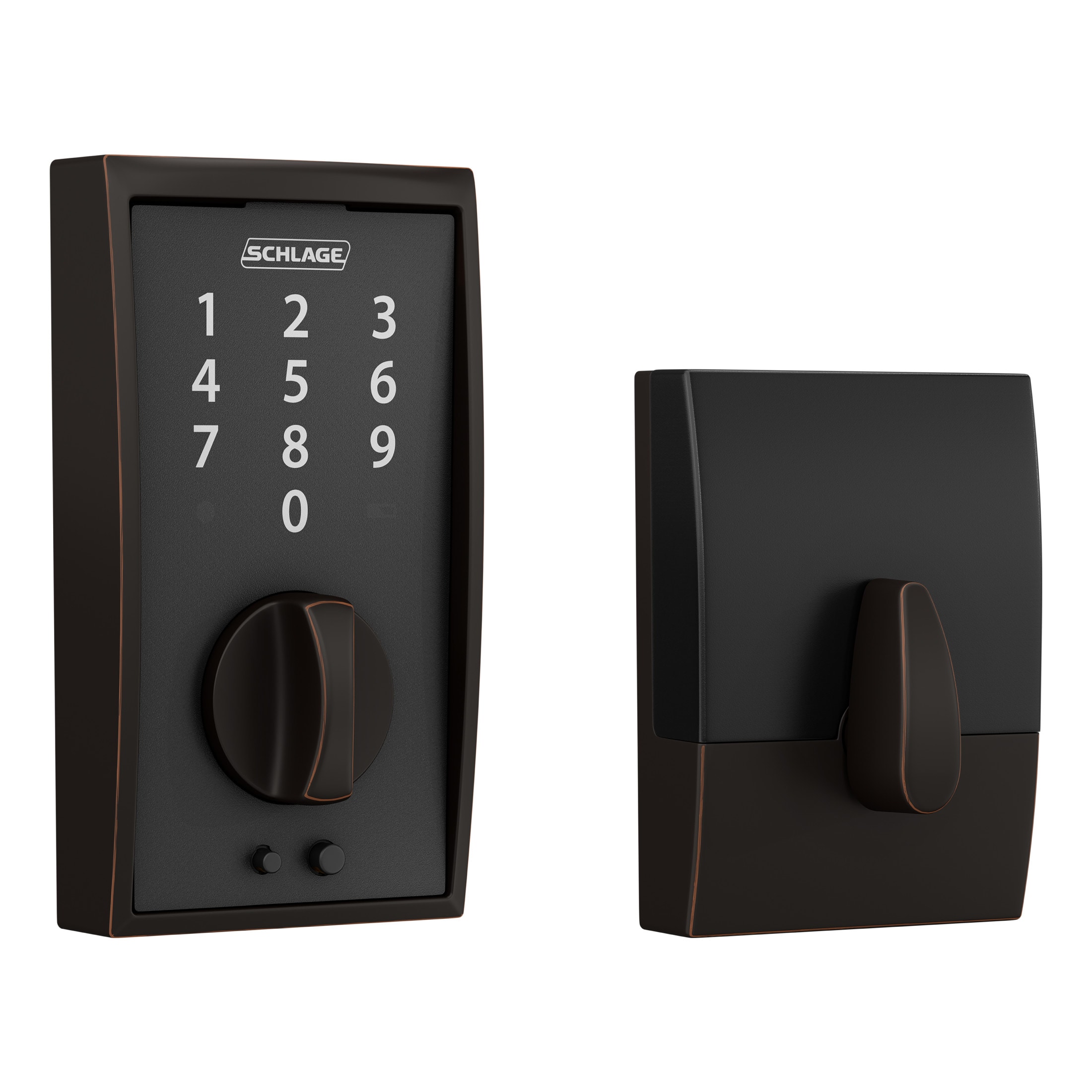 Schlage Touch Century Aged Bronze Electronic Deadbolt Touchscreen Keypad BE375 CEN 716 Sansujyuku sansujyuku.com