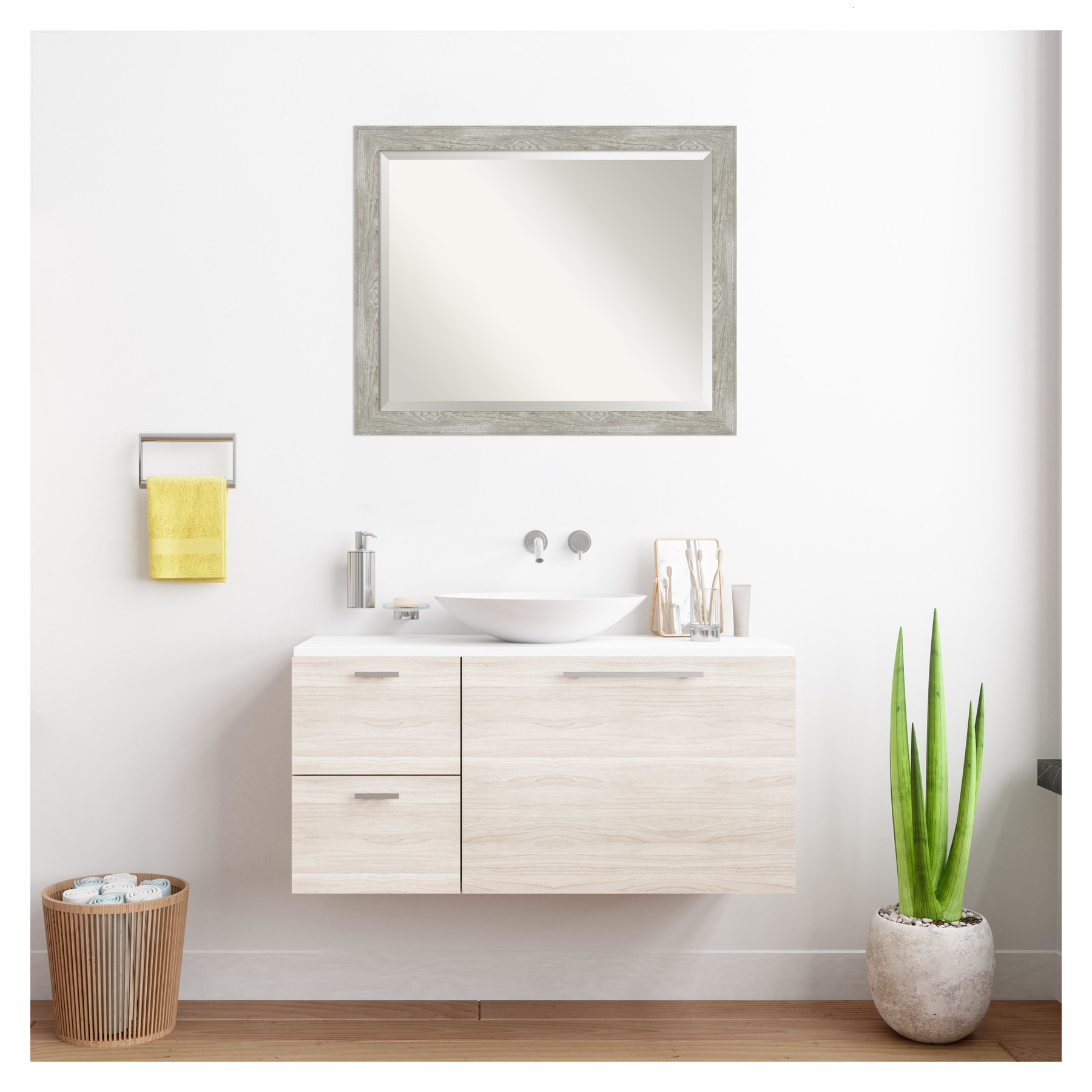 Amanti Art DSW4593592 Framed-Bath-Mirrors - View #7