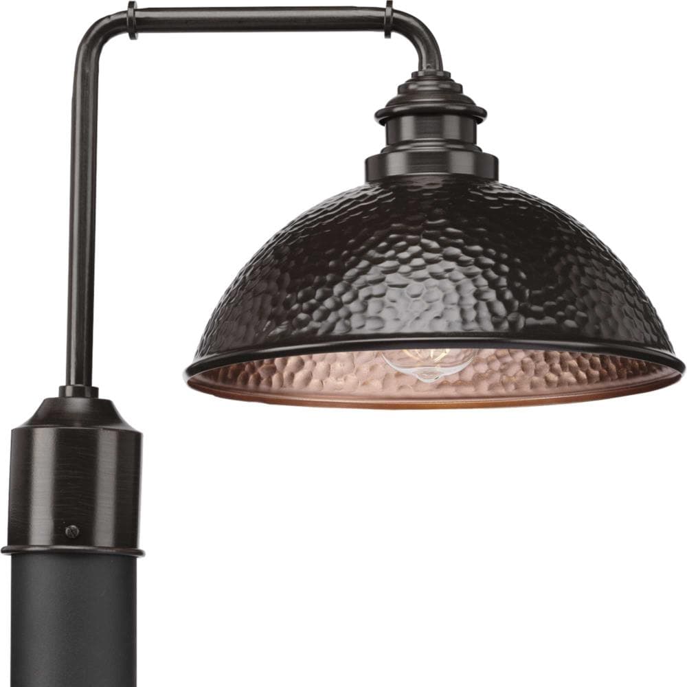 Progress Lighting P540032-020 Englewood 13.4375-Inches Antique Bronze Rustic Outdoor Light post lantern