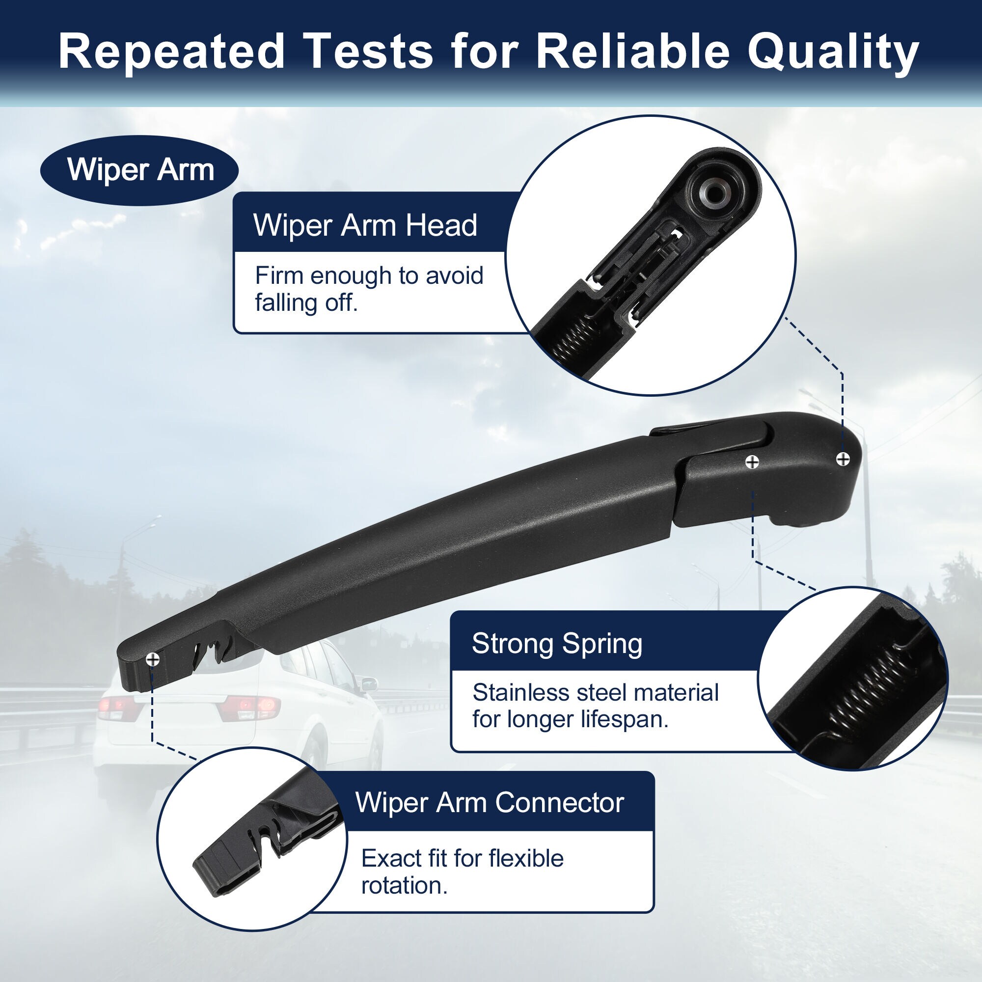 Unique Bargains S26010400UX5469 Wiper-Blades - View #4