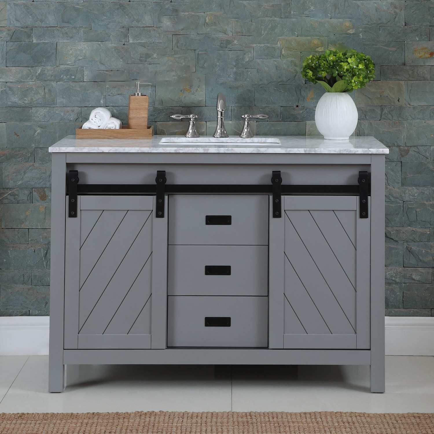 Altair 536048-GR-CA-NM Bath-Vanity-Combo - View #8