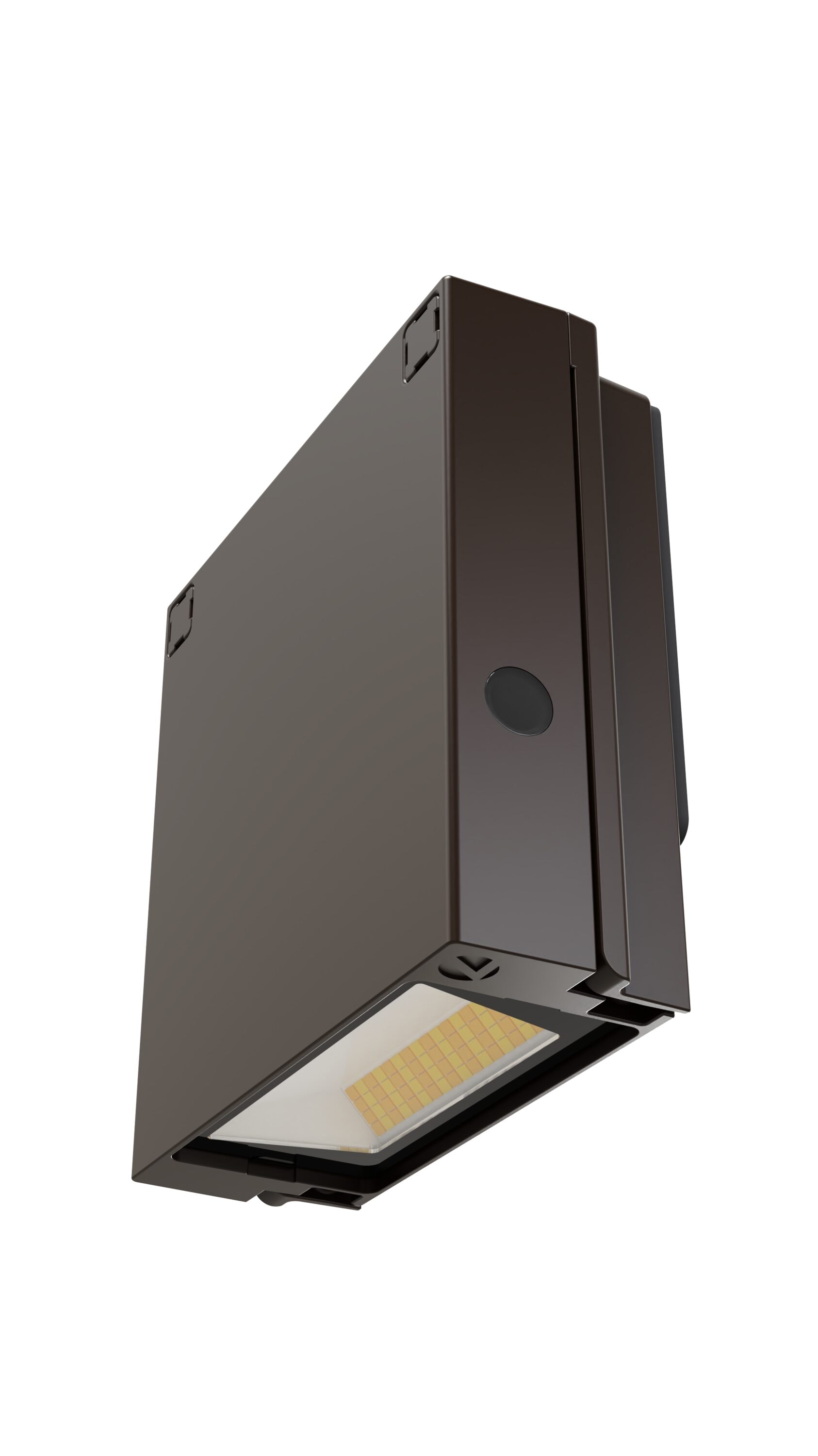 Eclipse Bronze 5.75" Adjustable LED Wall Pack Light with Switchable White