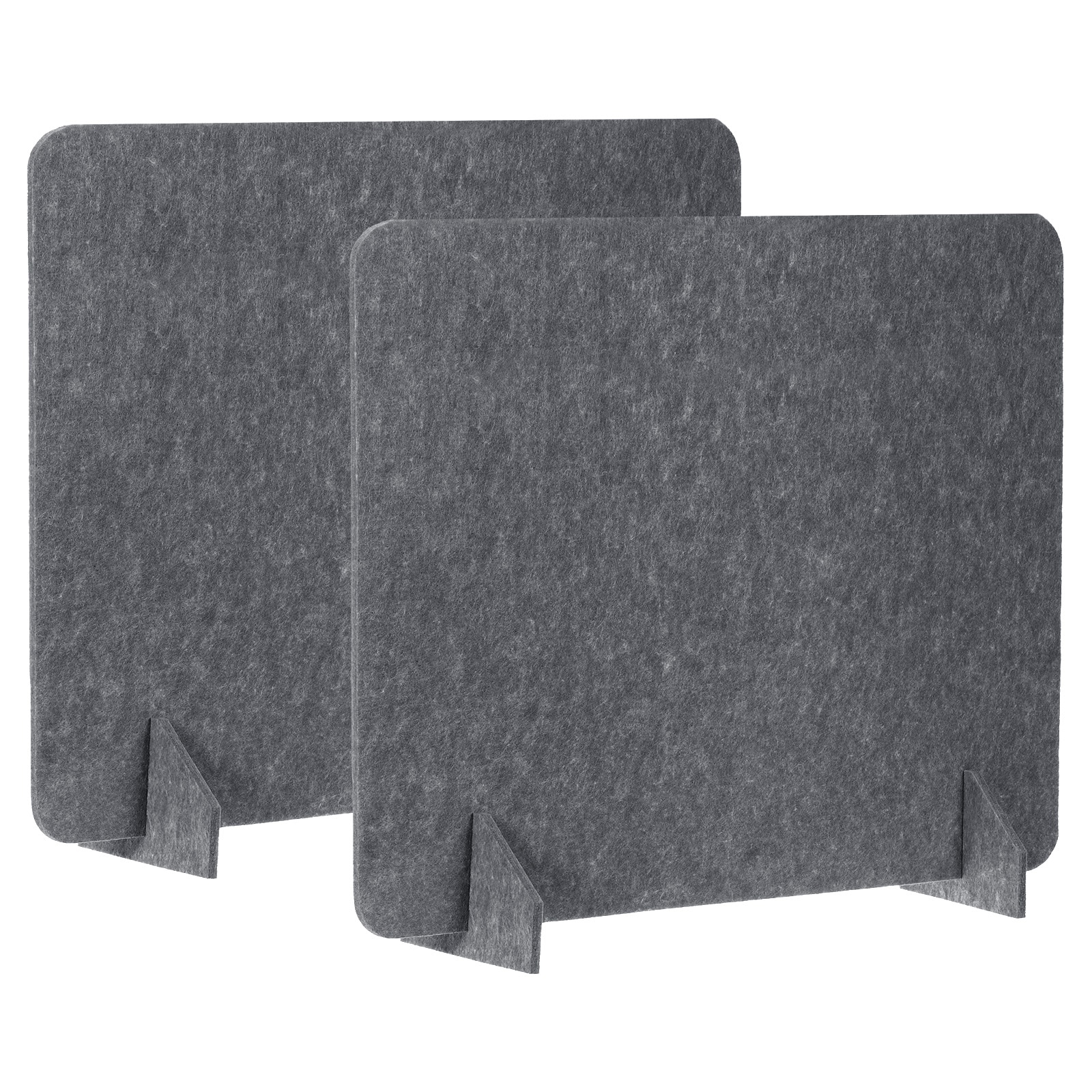 PATIKIL - Desk Divider 2 Set 24 x 24 Inch Acoustic Freestanding Desk Divider Desk Privacy Panel w...