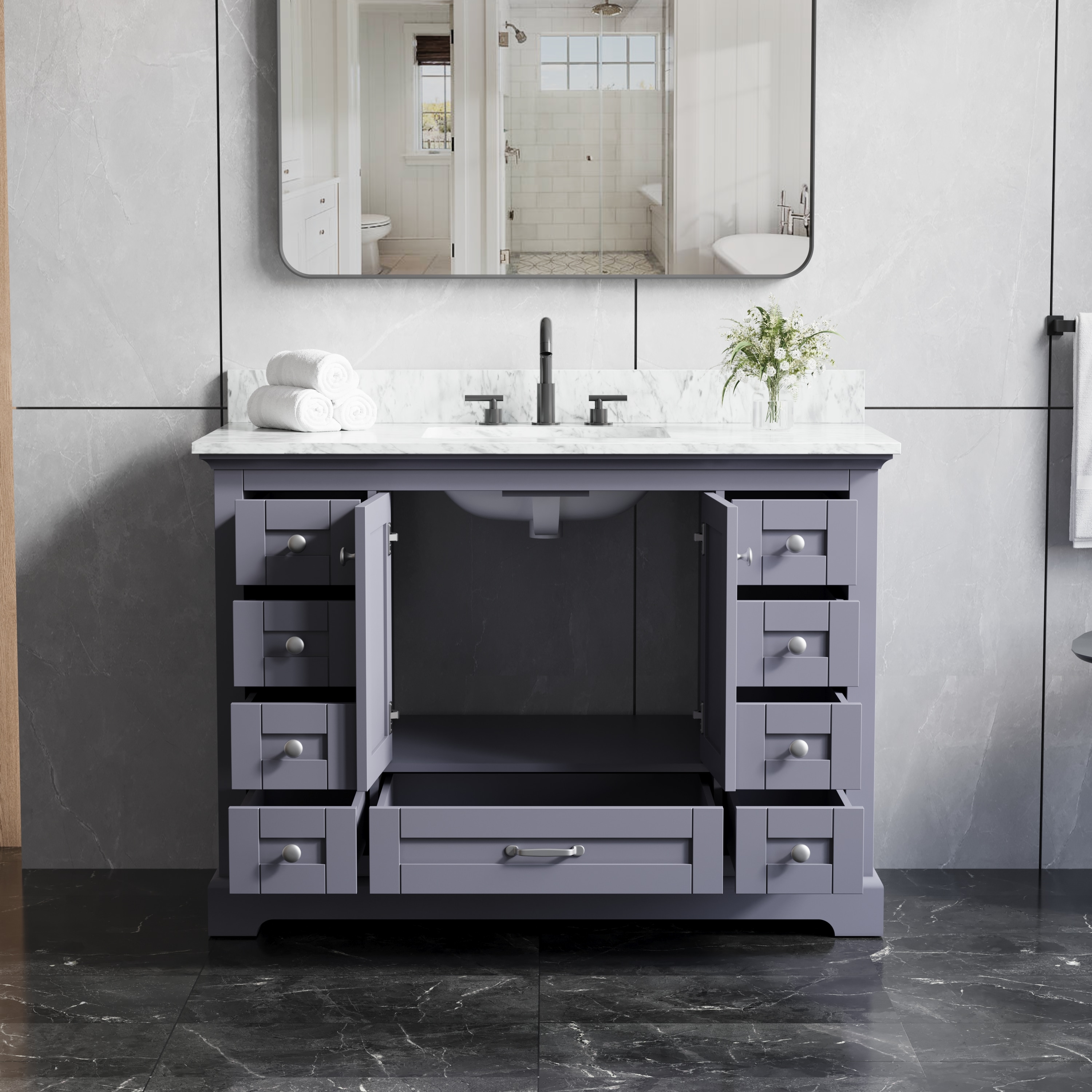 WELLFOR GLEM-51421 Bath-Vanity-Combo - View #10