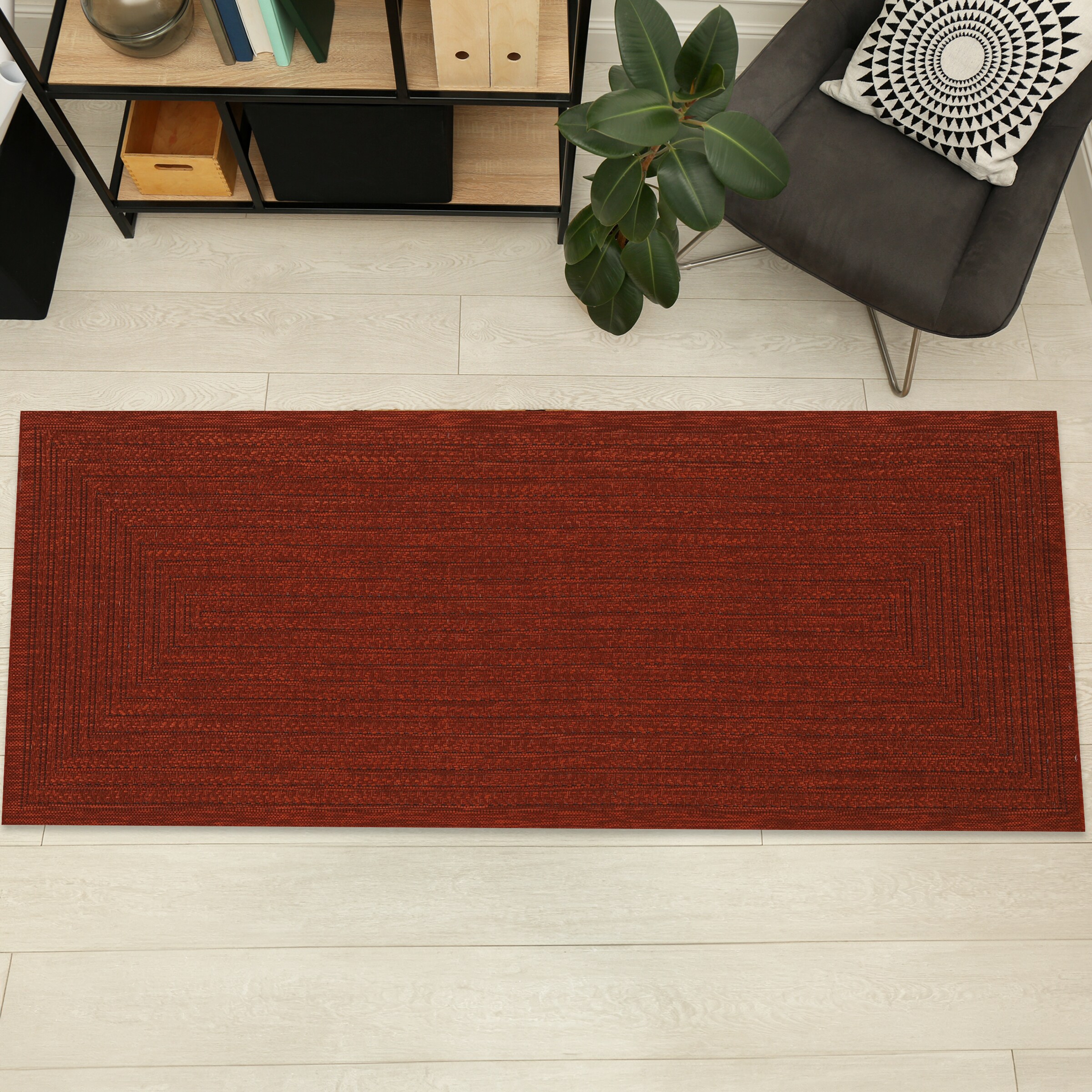 Playa Rug PLY-VIO-RED-2X8 rugs - View #6