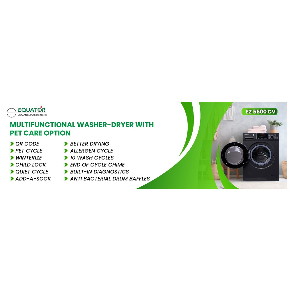 Equator Advanced Appliances EZ 5500 CV S/G Combination-Washers-Dryers - View #18