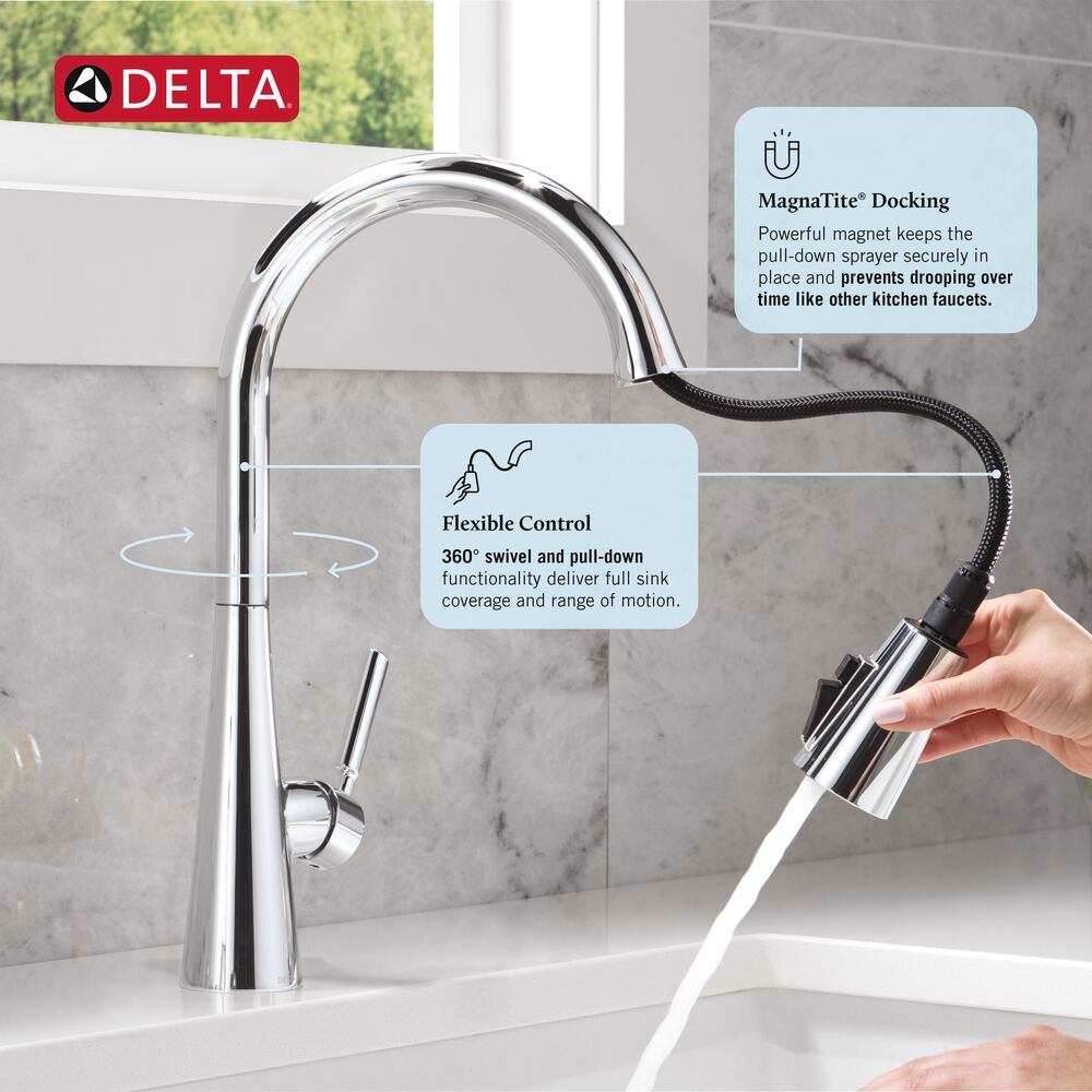 Delta 19846Z-DST Kitchen-Faucets - View #8