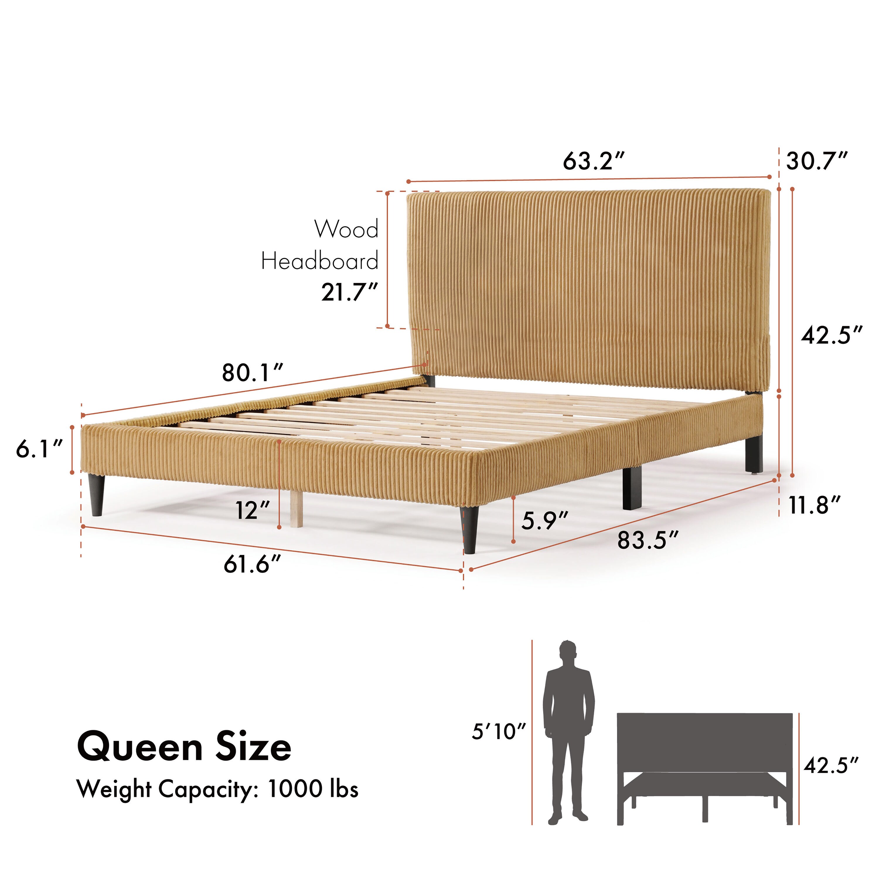 Furniture of America EC-7231YW-Q beds - View #3