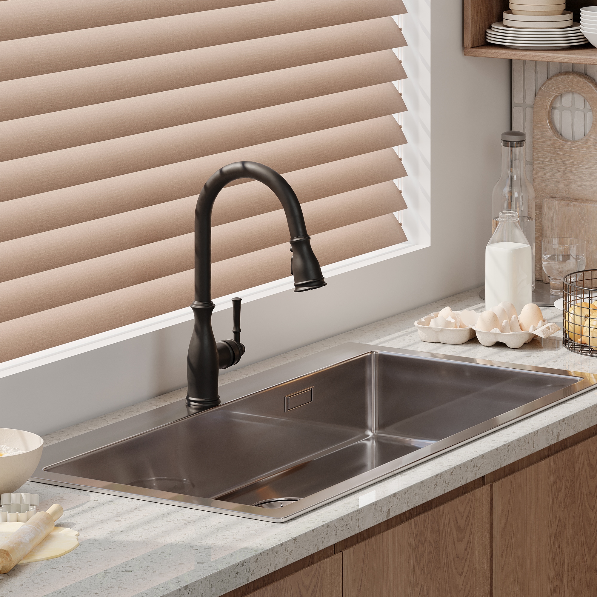 Clihome RB0717 Kitchen-Faucets - View #2