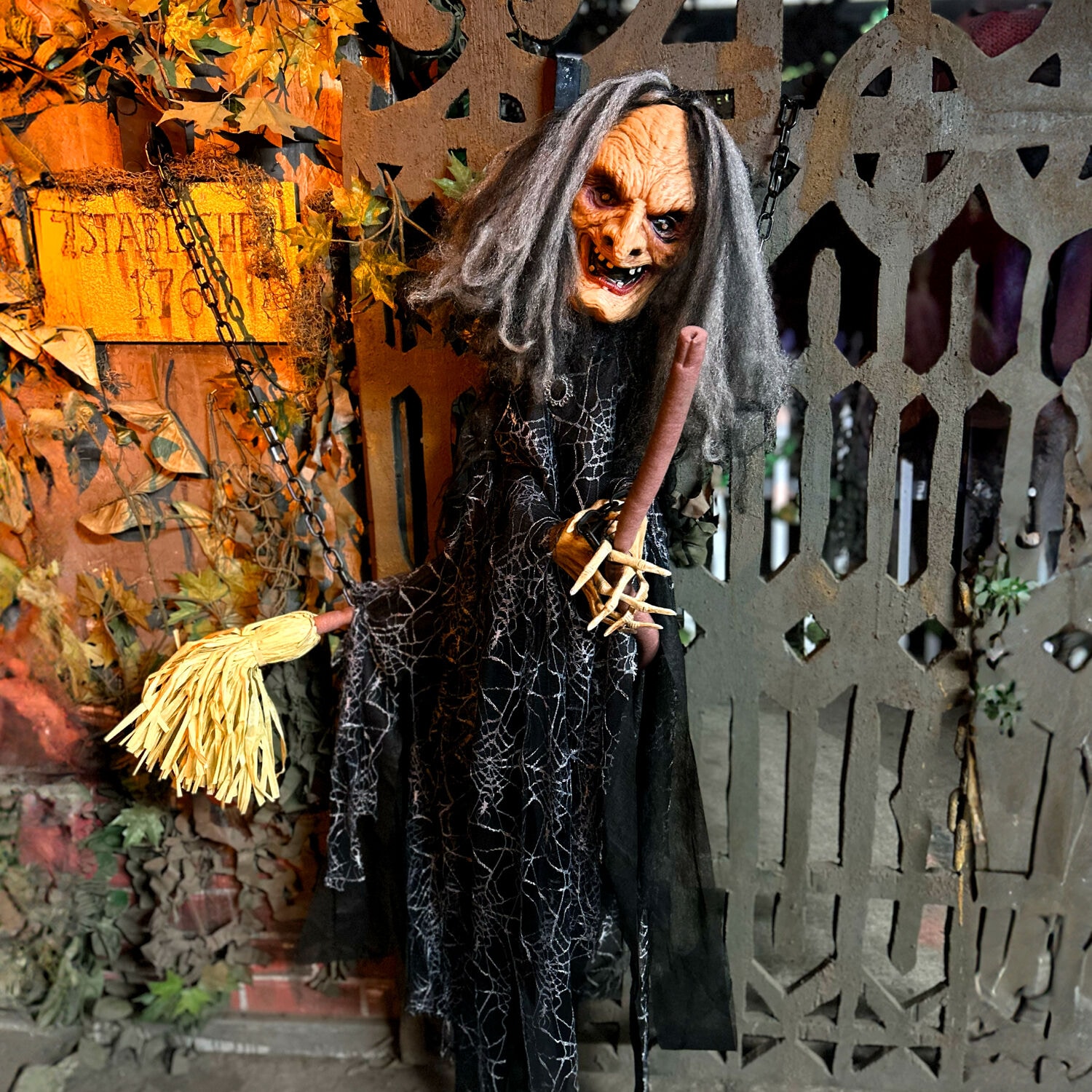 Haunted Hill Farm HHWITCH-49HLSA Halloween-Animatronics - View #19