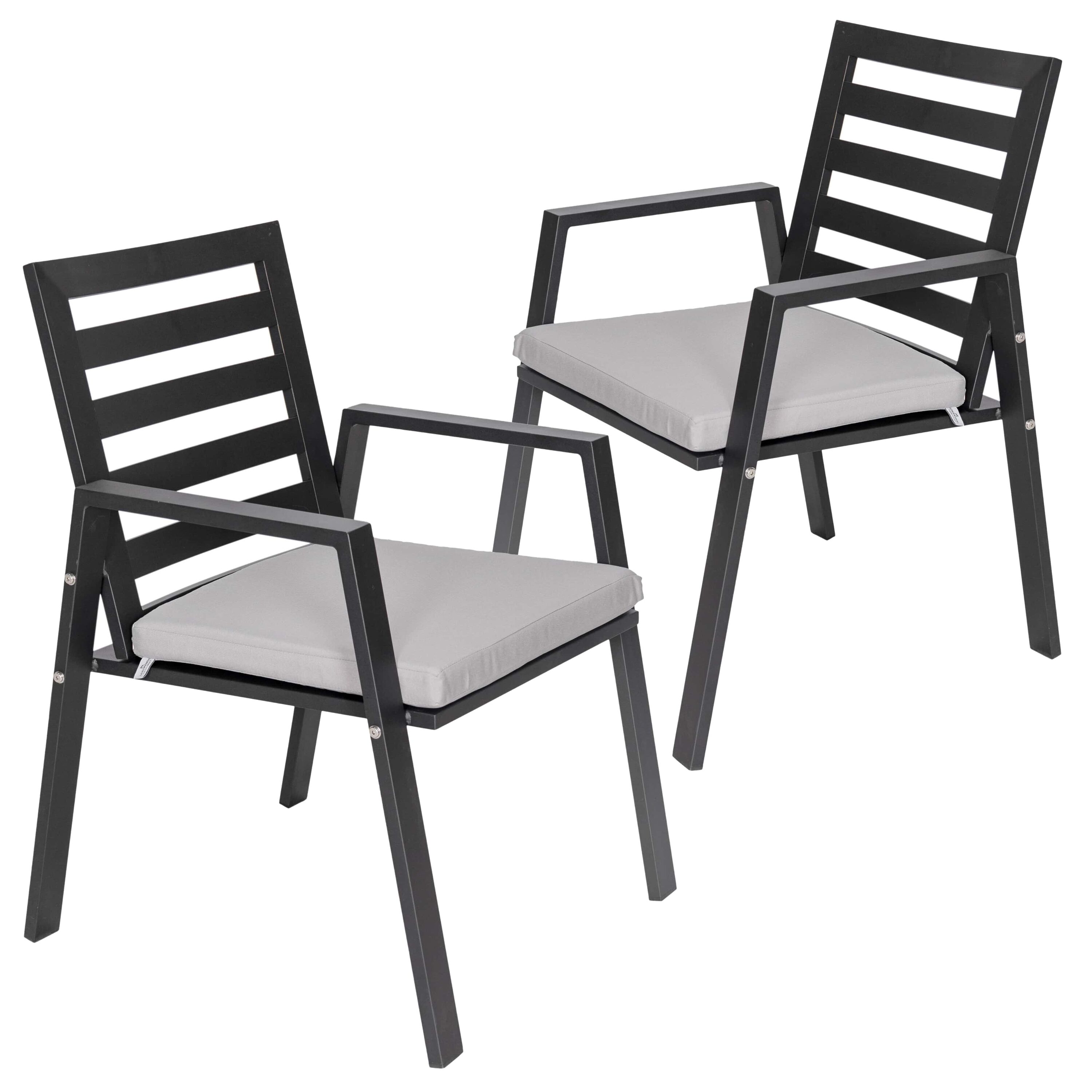 Leisuremod Set of 2 Chelsea Contemporary/Modern Polypropylene Dining ...