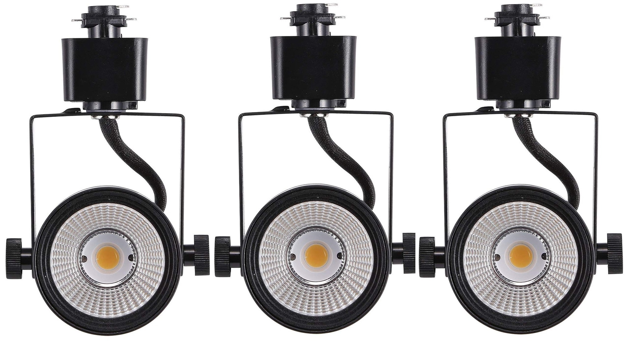 Vrbgify  8W Dimmable LED Track Light Head CRI 90 Plus Day Light 5000K Adjustable Tilt Angle 40 Degree Beam Angle Black Finish Compatible with H