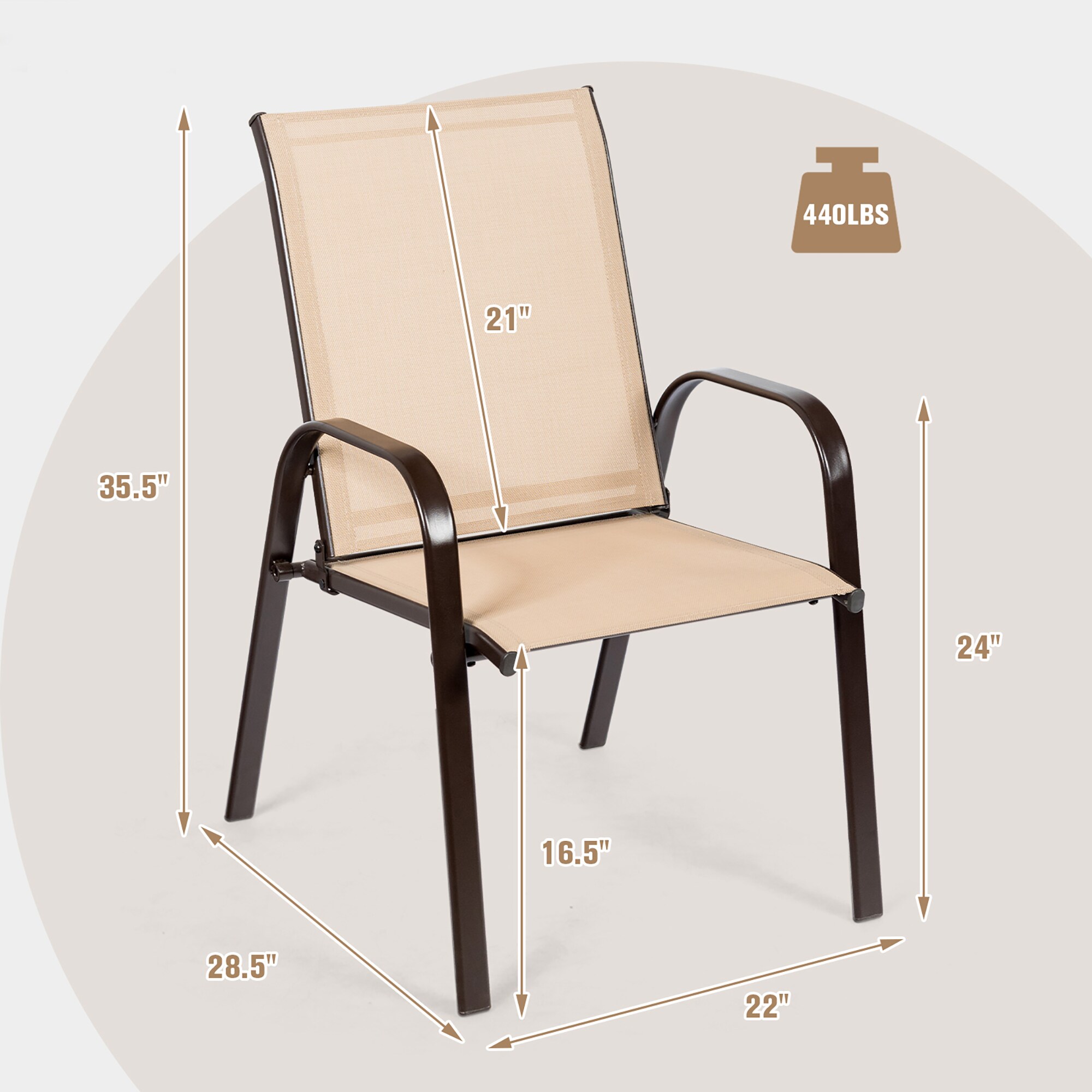 BABOOM BOM-CF-2-CO Patio-Chairs - View #3