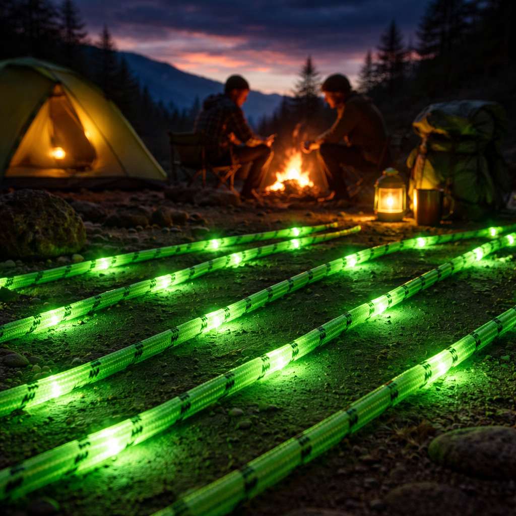 Novelty Lights LED-PARACORD-GR Lantern-Flashlights-Llc - View #4