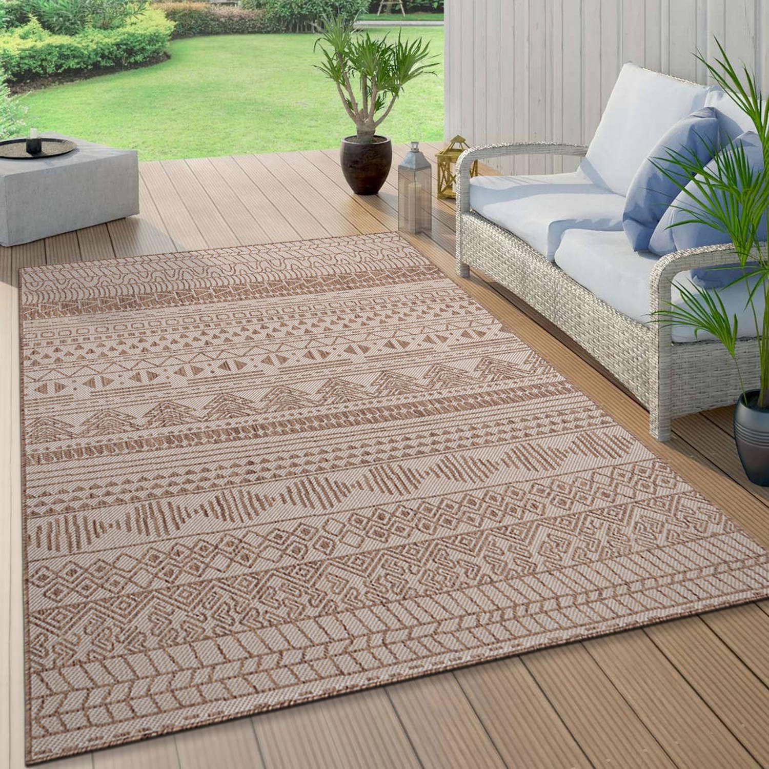 World Rug Gallery 122BROWN8X10 rugs - View #2