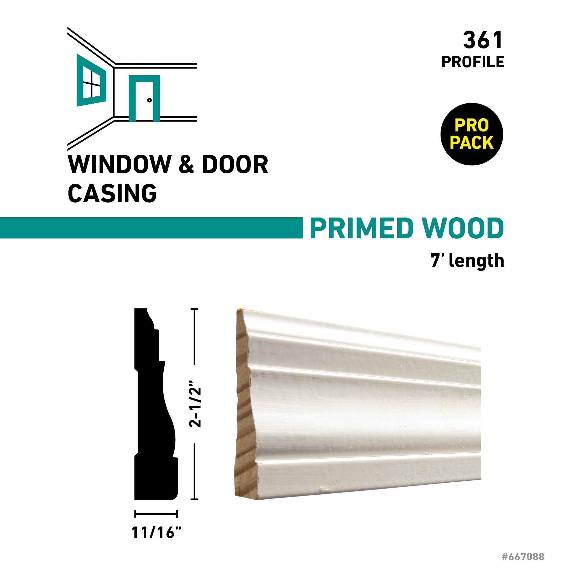 RELIABILT C 361 70 FJPMD Window-Door-Casings - View #2