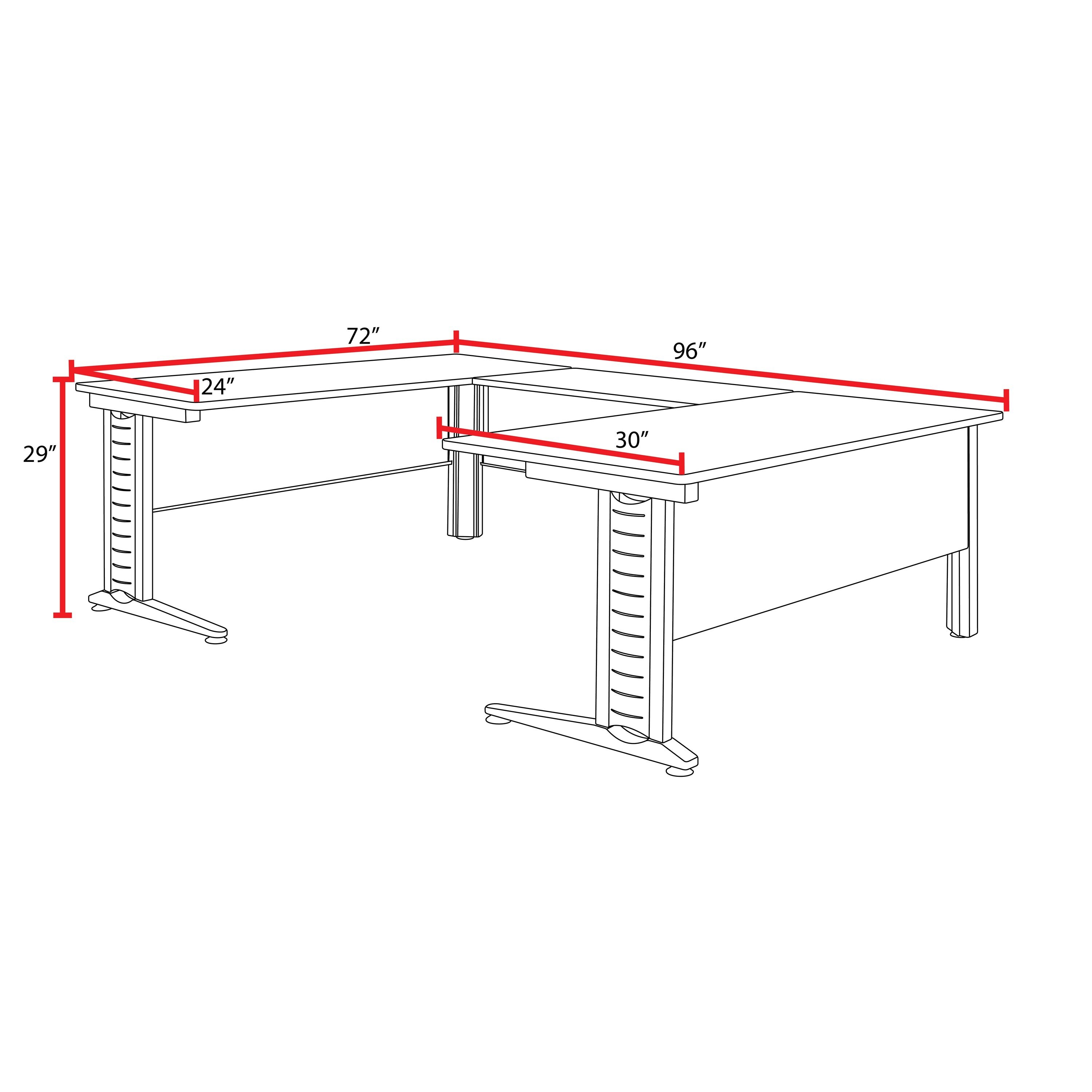Regency MUDS723042CH desks - View #8
