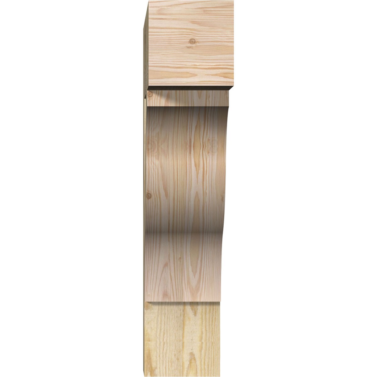 Ekena Millwork BKT06X24X28FST05RDF Exterior-Brackets-Braces - View #2