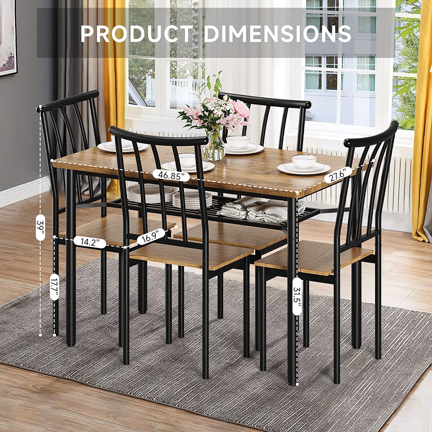 Garvee PHO-0TNYZE0R Dining-Sets - View #3