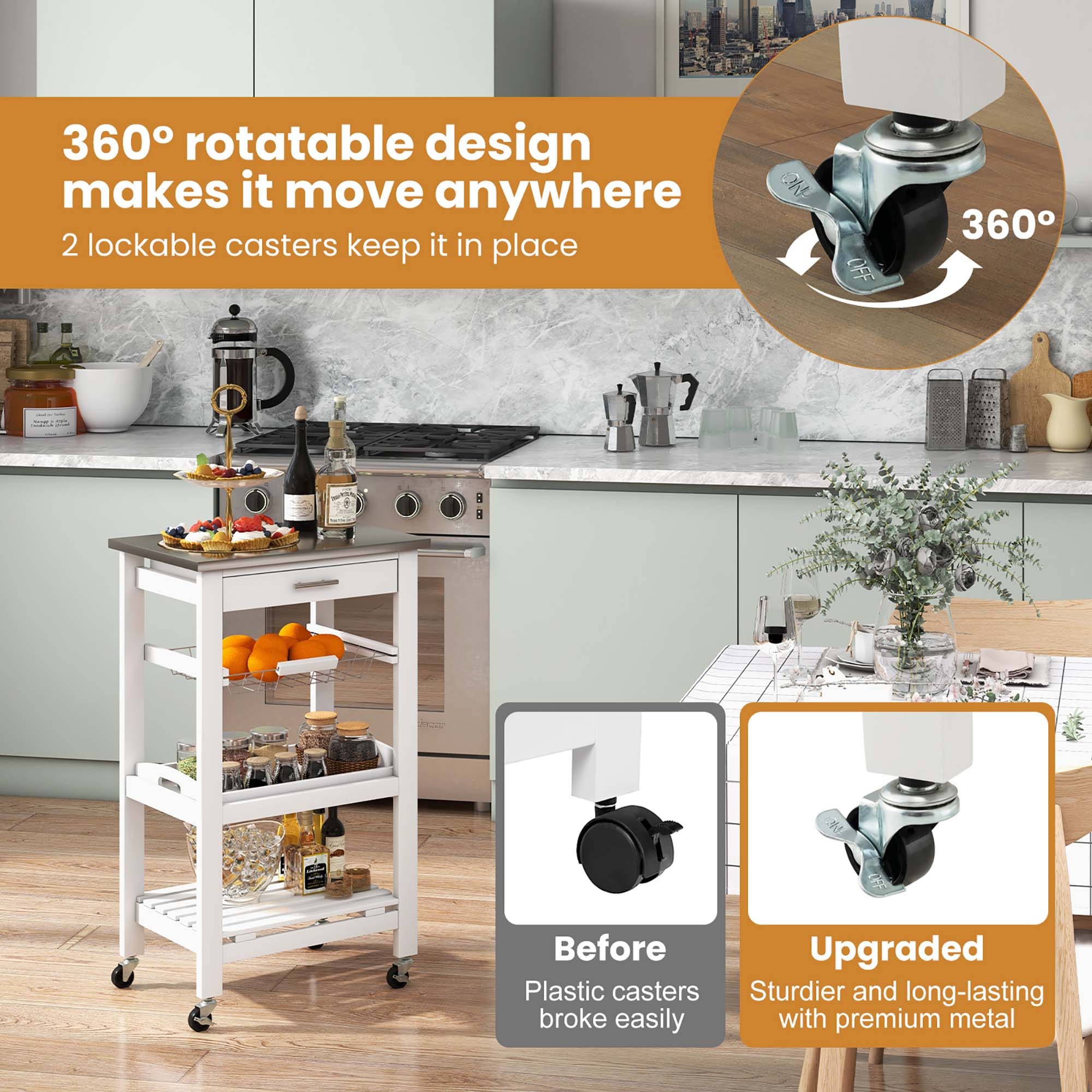 Costway CSHY006589 Kitchen-Furniture - View #7
