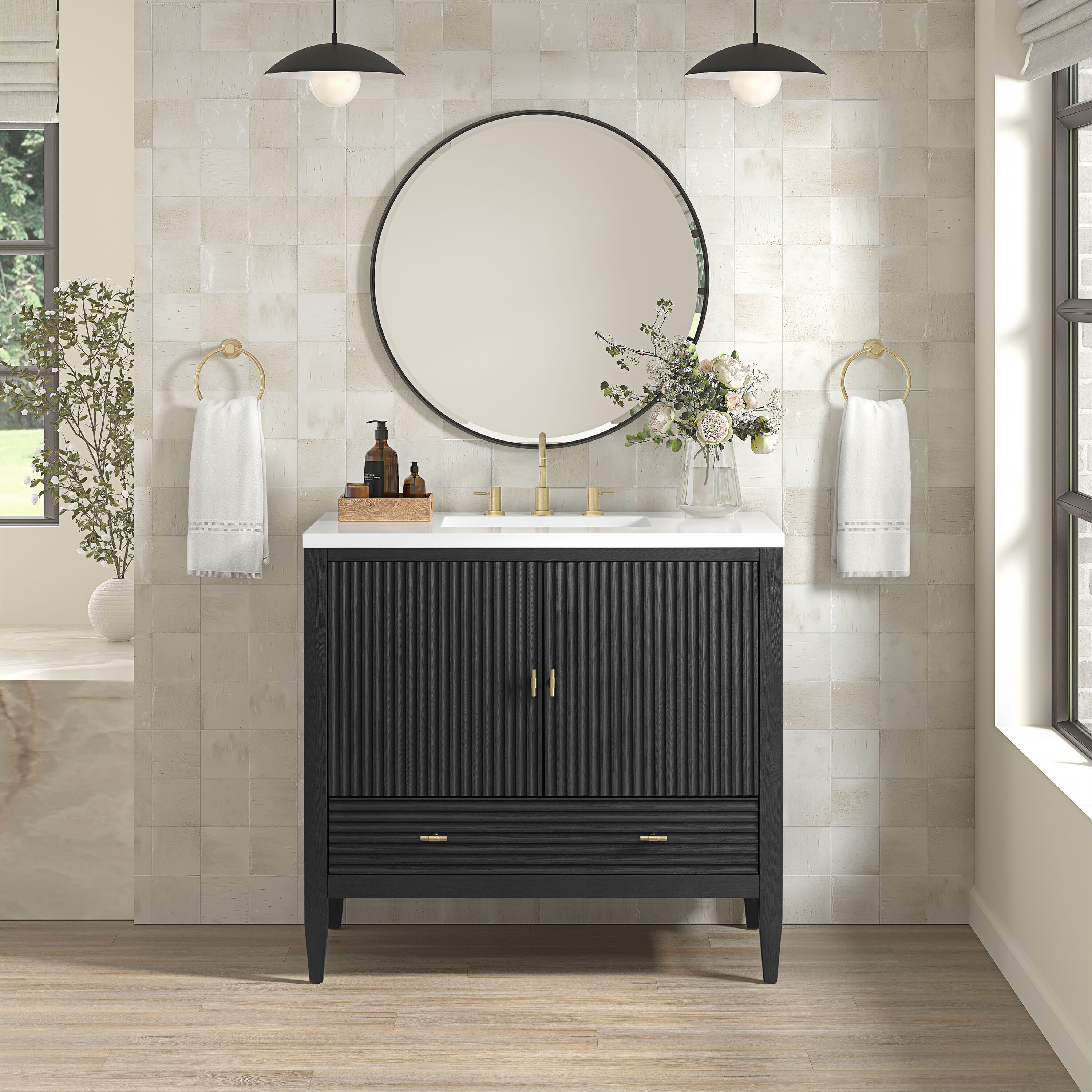 James Martin Vanities 485-V36-CBO-3WZ Bath-Vanity-Combo - View #2