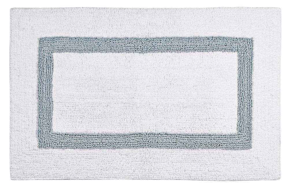 White Bathroom Rugs Mats At Com, White Bathroom Rugs Without Rubber Backings And Legs Up