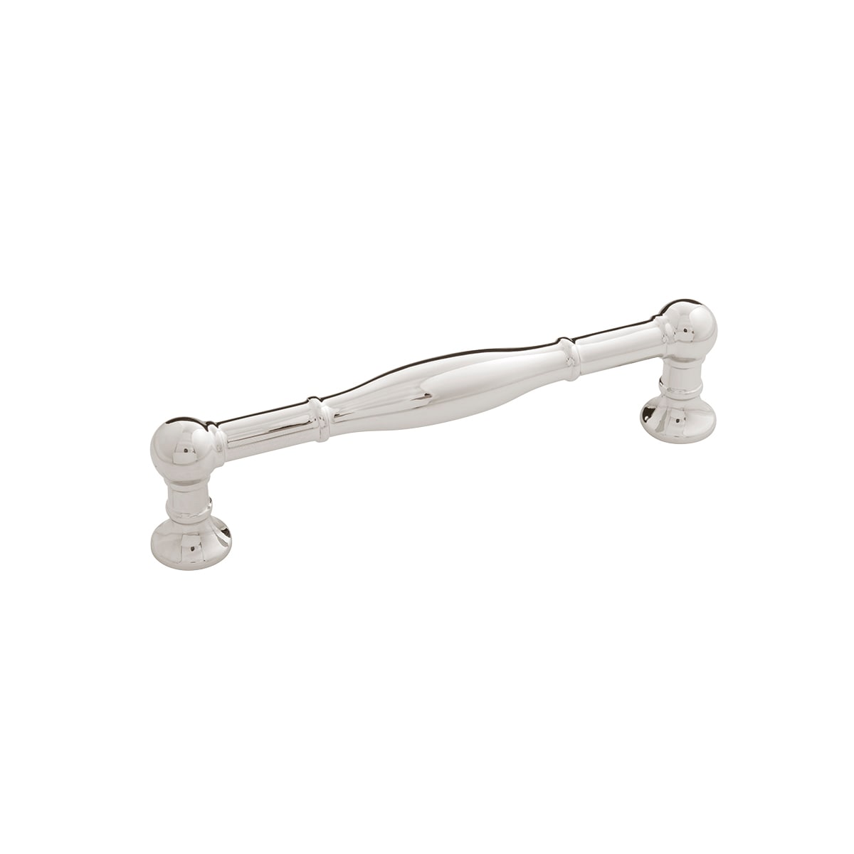Belwith Keeler B075060-14 Fuller 5-1/16-in , 128mm Center to Center Polished Nickel Rectangular Handle Drawer Pull