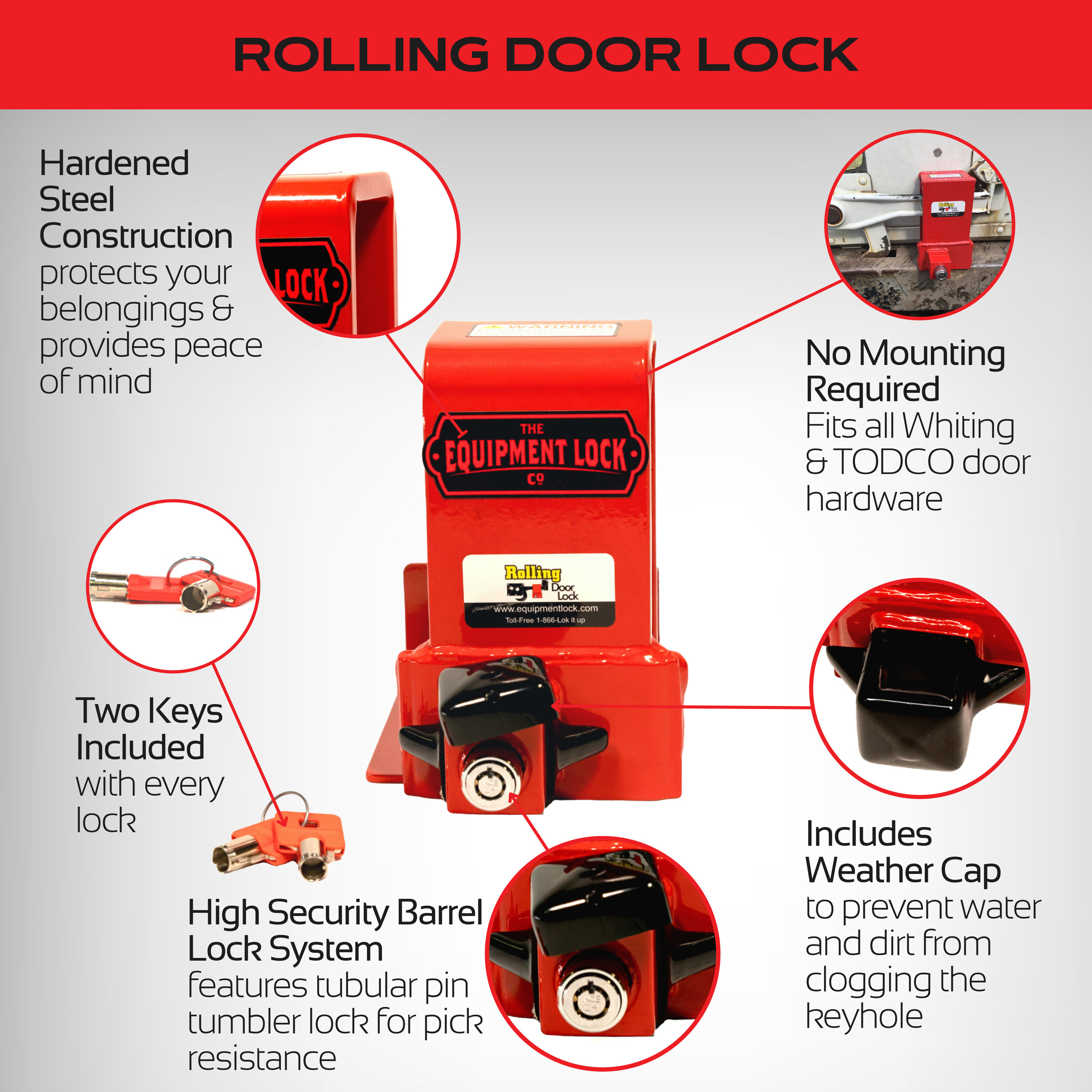The Equipment Lock Co RDL-KD Rec-Vehicle-Acc - View #6