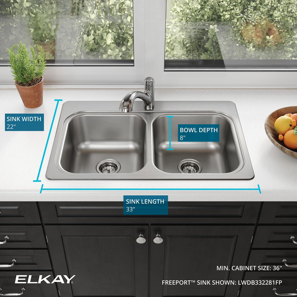 Elkay LWDB332281FP Kitchen-Sinks - View #5